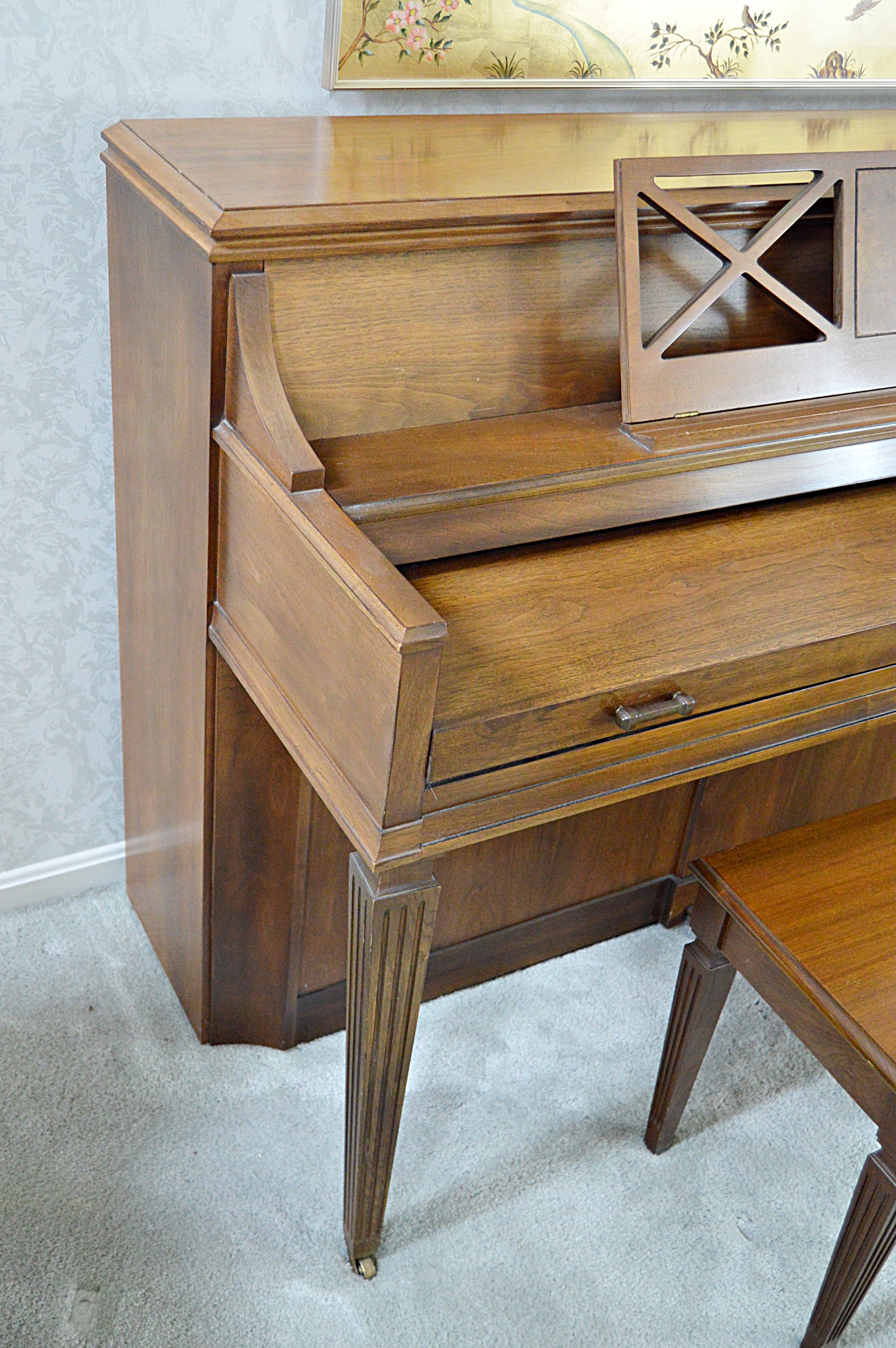 Baldwin Console Piano and Bench