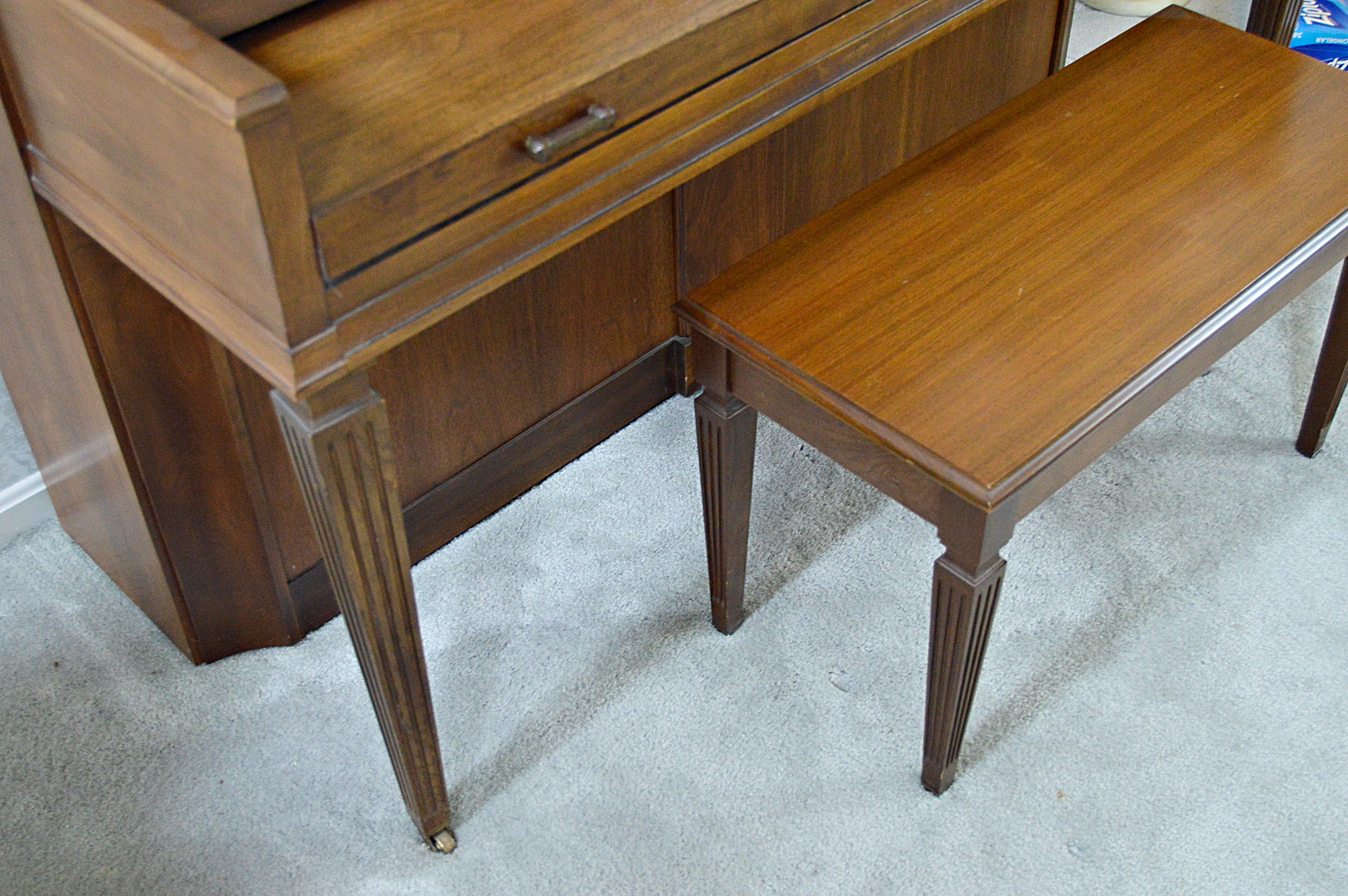 Baldwin Console Piano and Bench