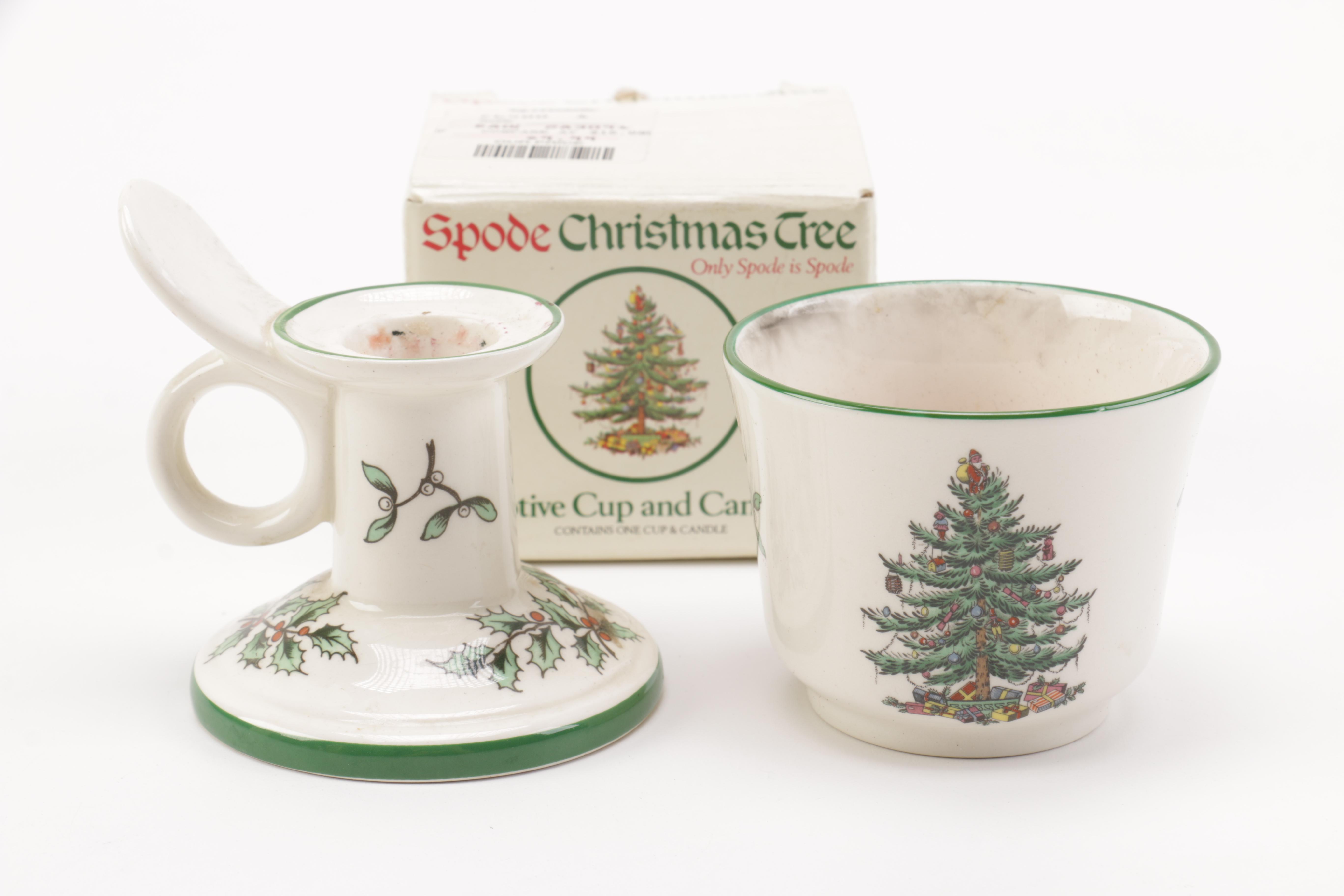 Selection of Spode "Christmas Tree" Decor