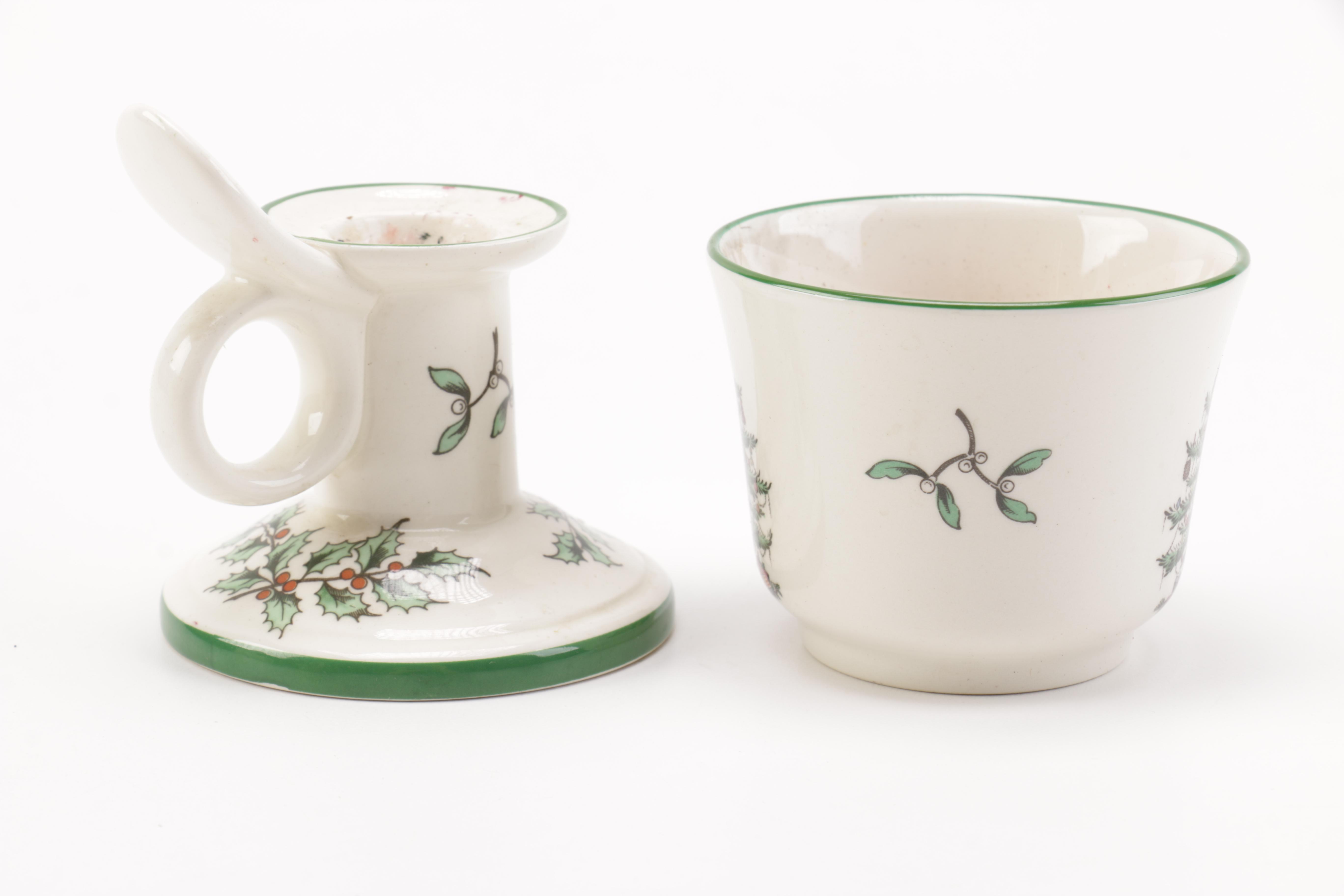 Selection of Spode "Christmas Tree" Decor