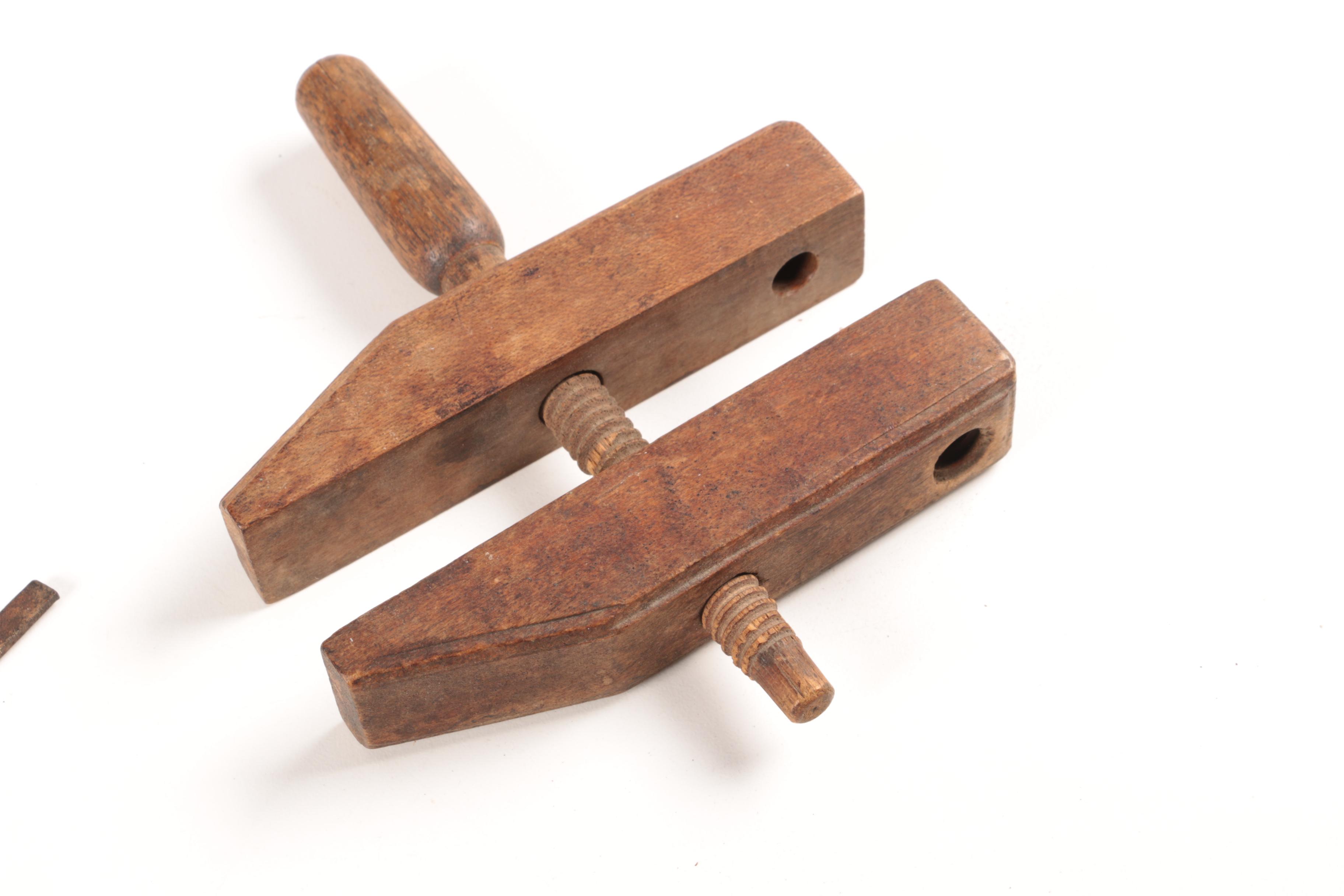 Antique Wood Hand Tools