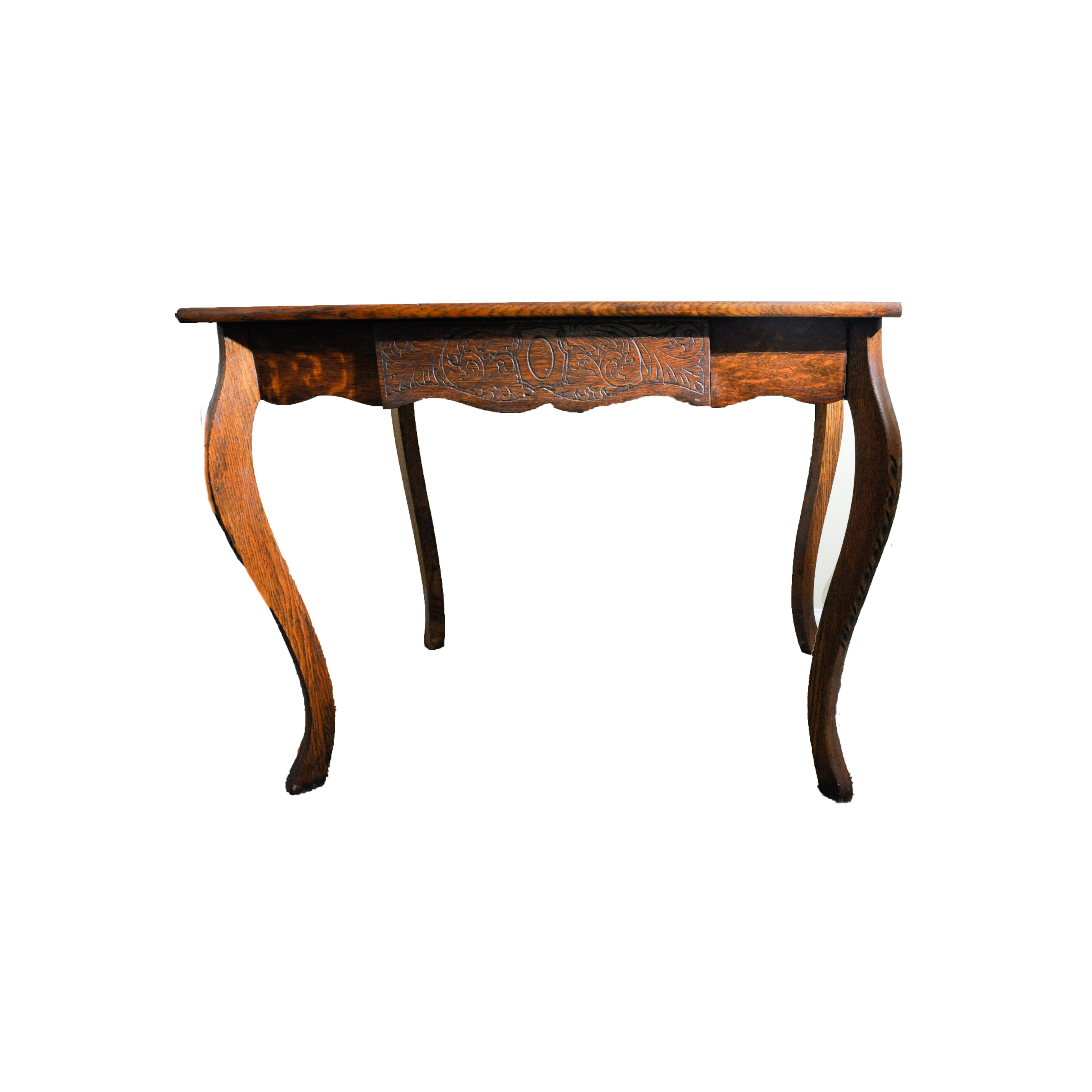 Antique Oak Writing Table