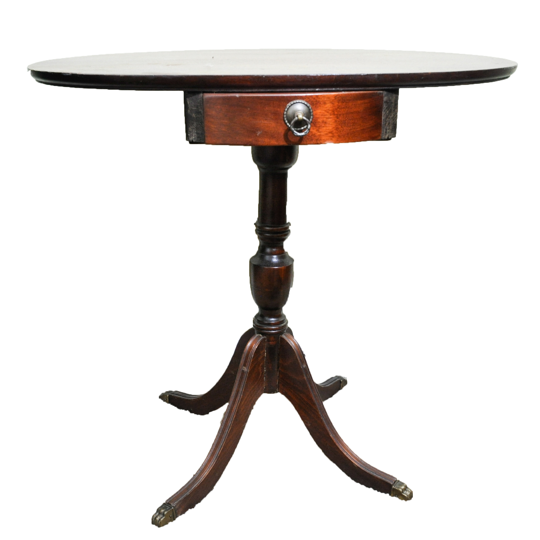 Vintage Federal Style Mahogany Occasional Table