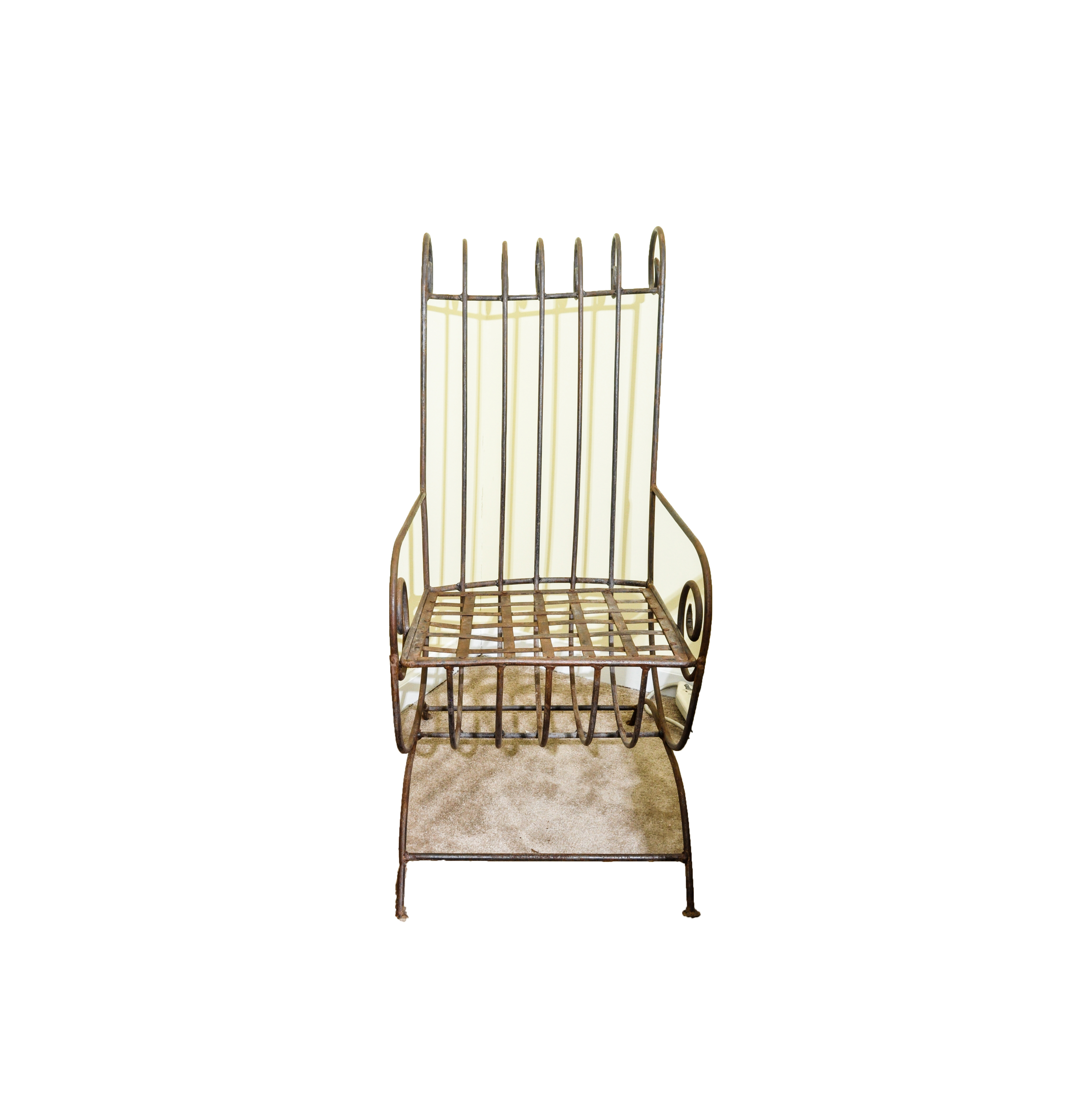 Empire Style Metal Chair