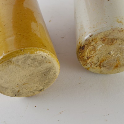 Old Style Stone Ginger Beer and Vimo English Ginger Beer Stoneware Bottles