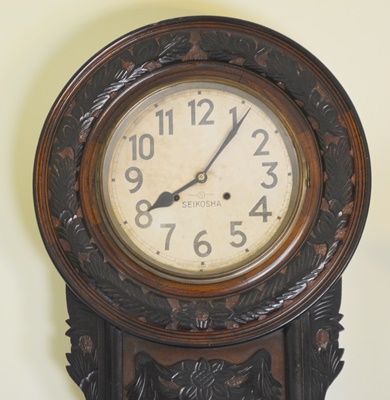 Antique Japanese Seikosha Wall Clock