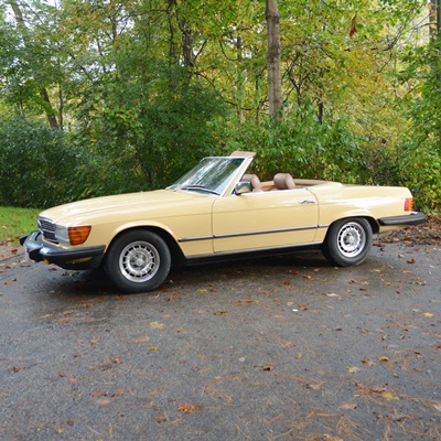 1980 Mercedes-Benz Convertible 450SL With Low Miles