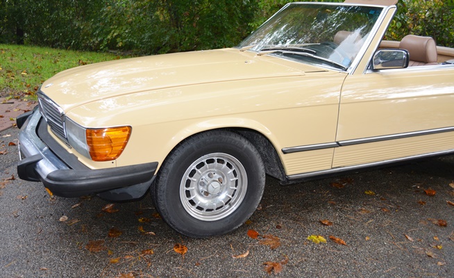 1980 Mercedes-Benz Convertible 450SL With Low Miles