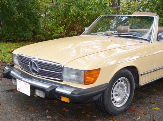 1980 Mercedes-Benz Convertible 450SL With Low Miles