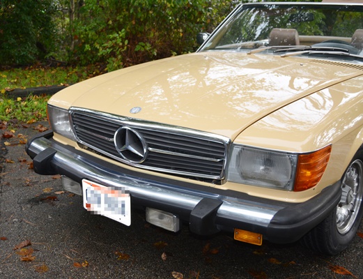 1980 Mercedes-Benz Convertible 450SL With Low Miles