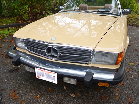1980 Mercedes-Benz Convertible 450SL With Low Miles