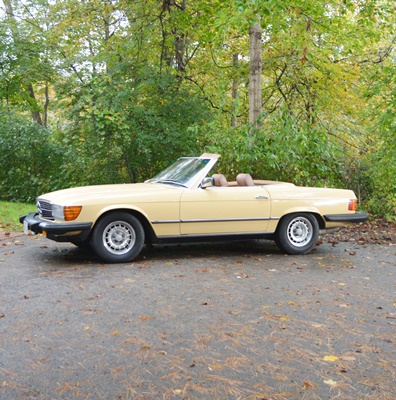 1980 Mercedes-Benz Convertible 450SL With Low Miles