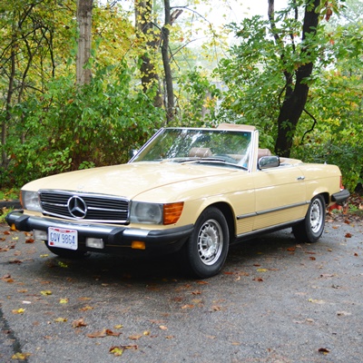 1980 Mercedes-Benz Convertible 450SL With Low Miles