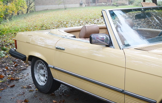 1980 Mercedes-Benz Convertible 450SL With Low Miles