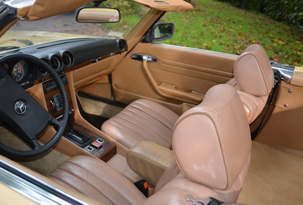 1980 Mercedes-Benz Convertible 450SL With Low Miles