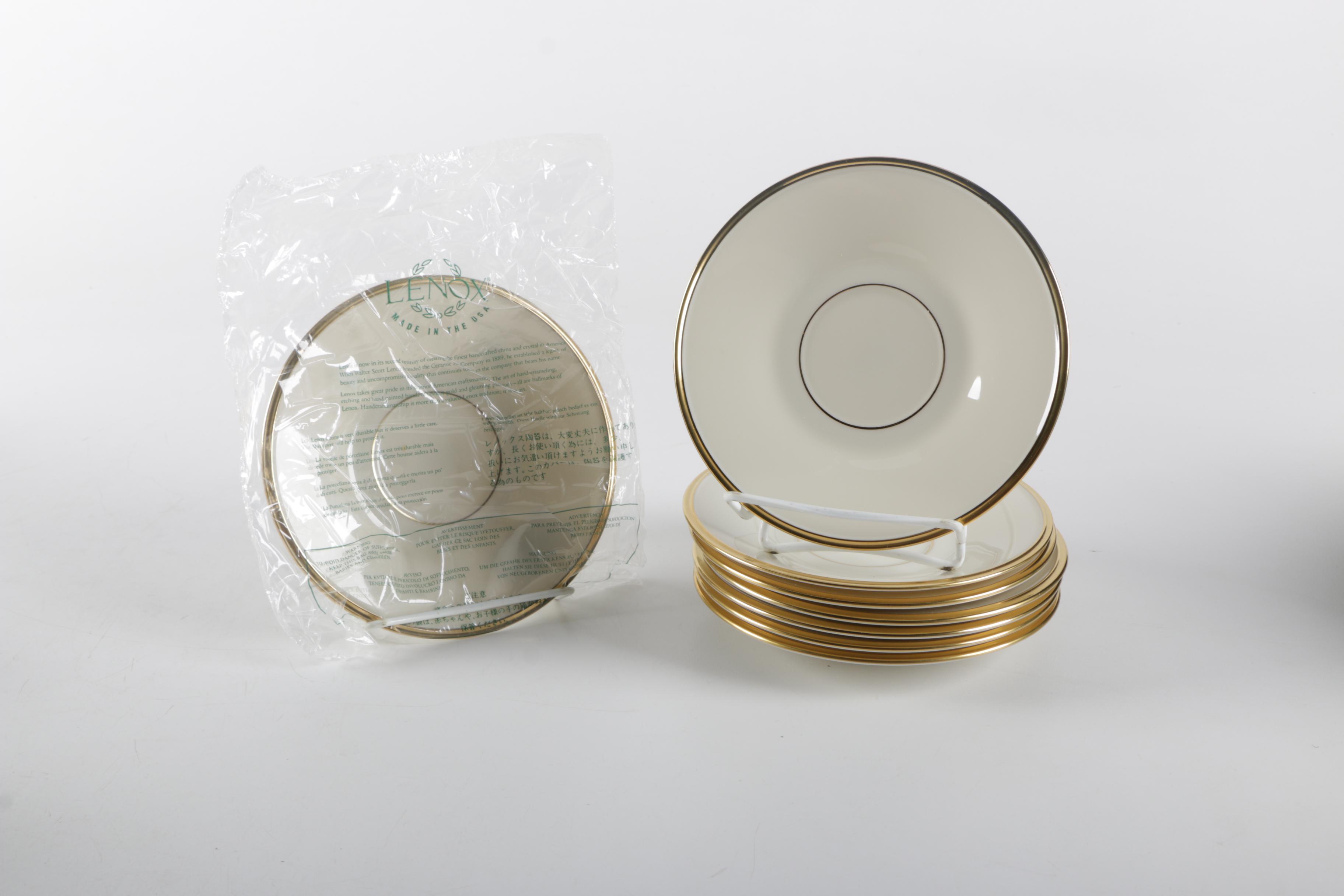 Lenox "Eternal" Teacups and Saucers