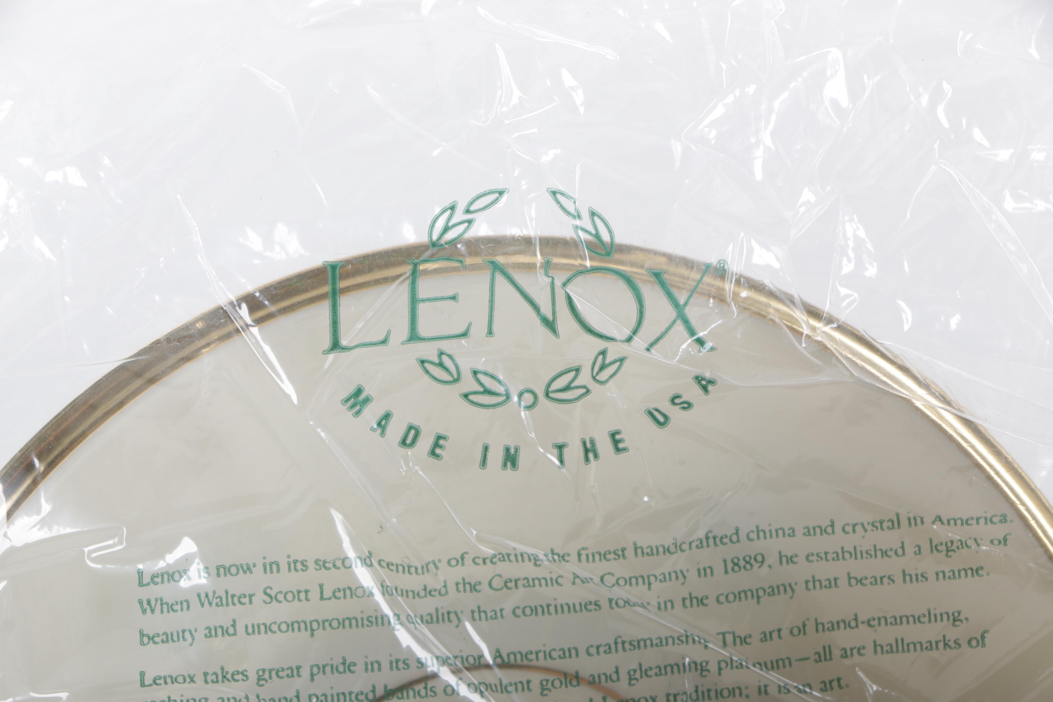 Lenox "Eternal" Teacups and Saucers