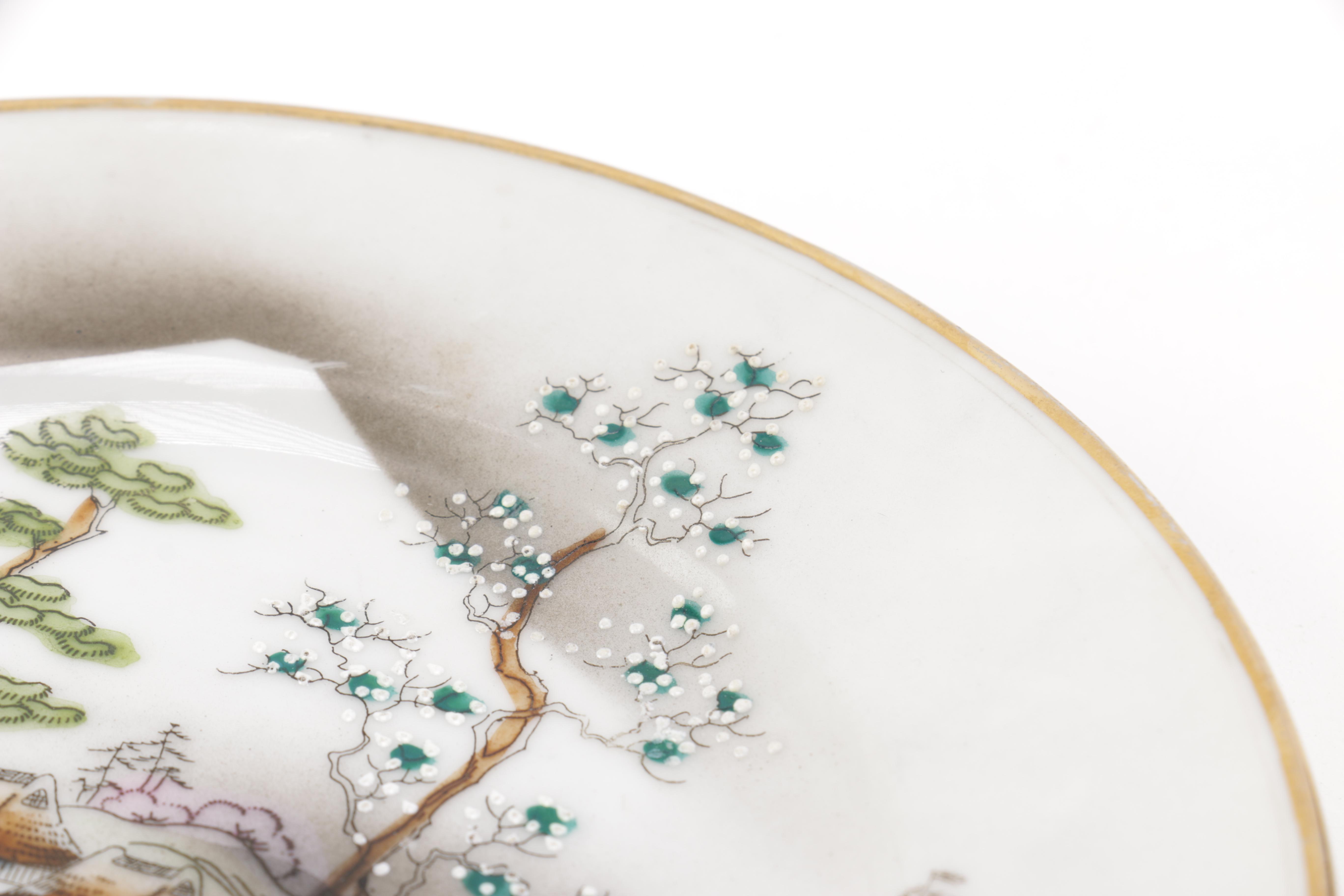 Japanese Tea set with Plates