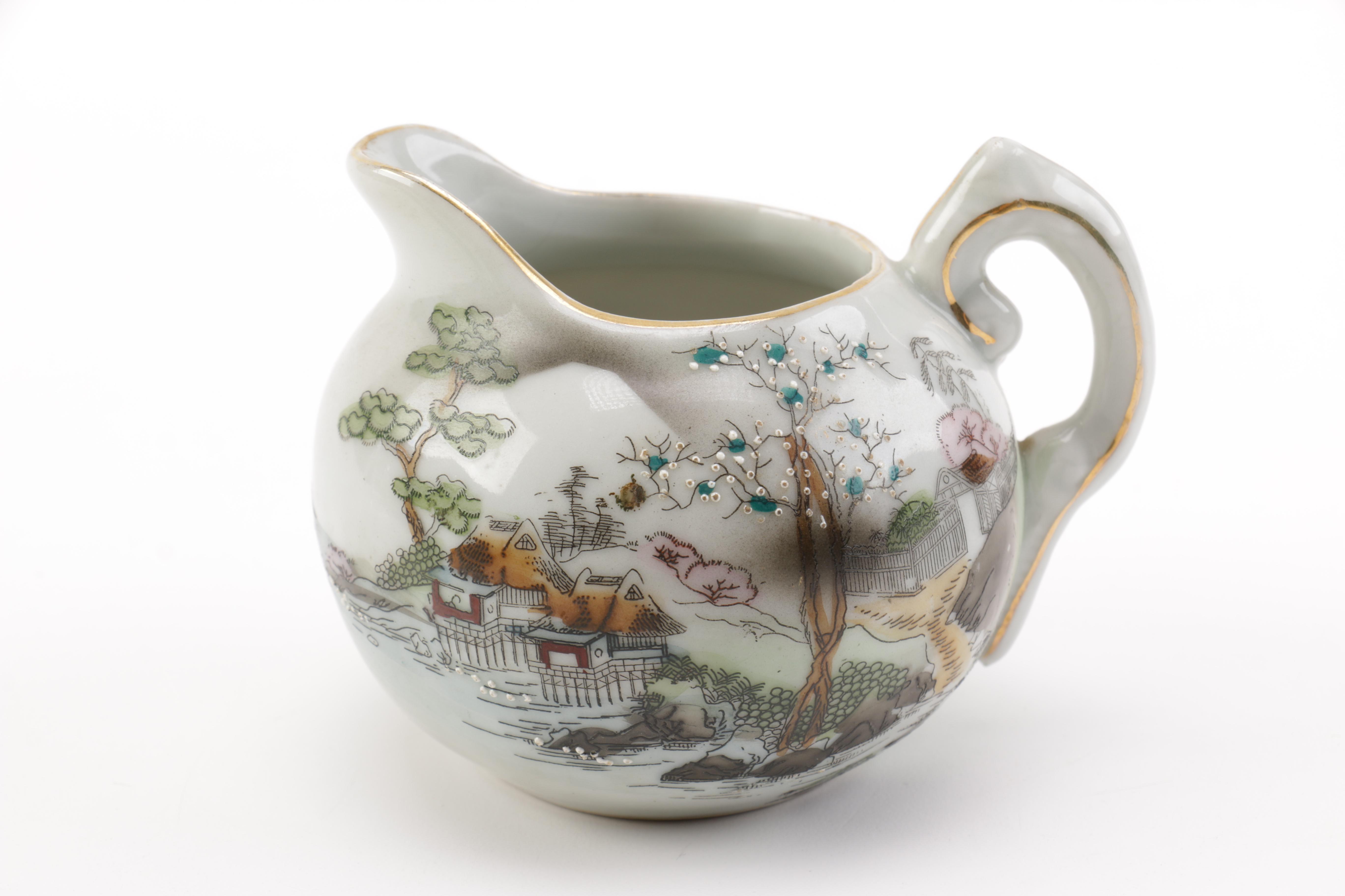 Japanese Tea set with Plates