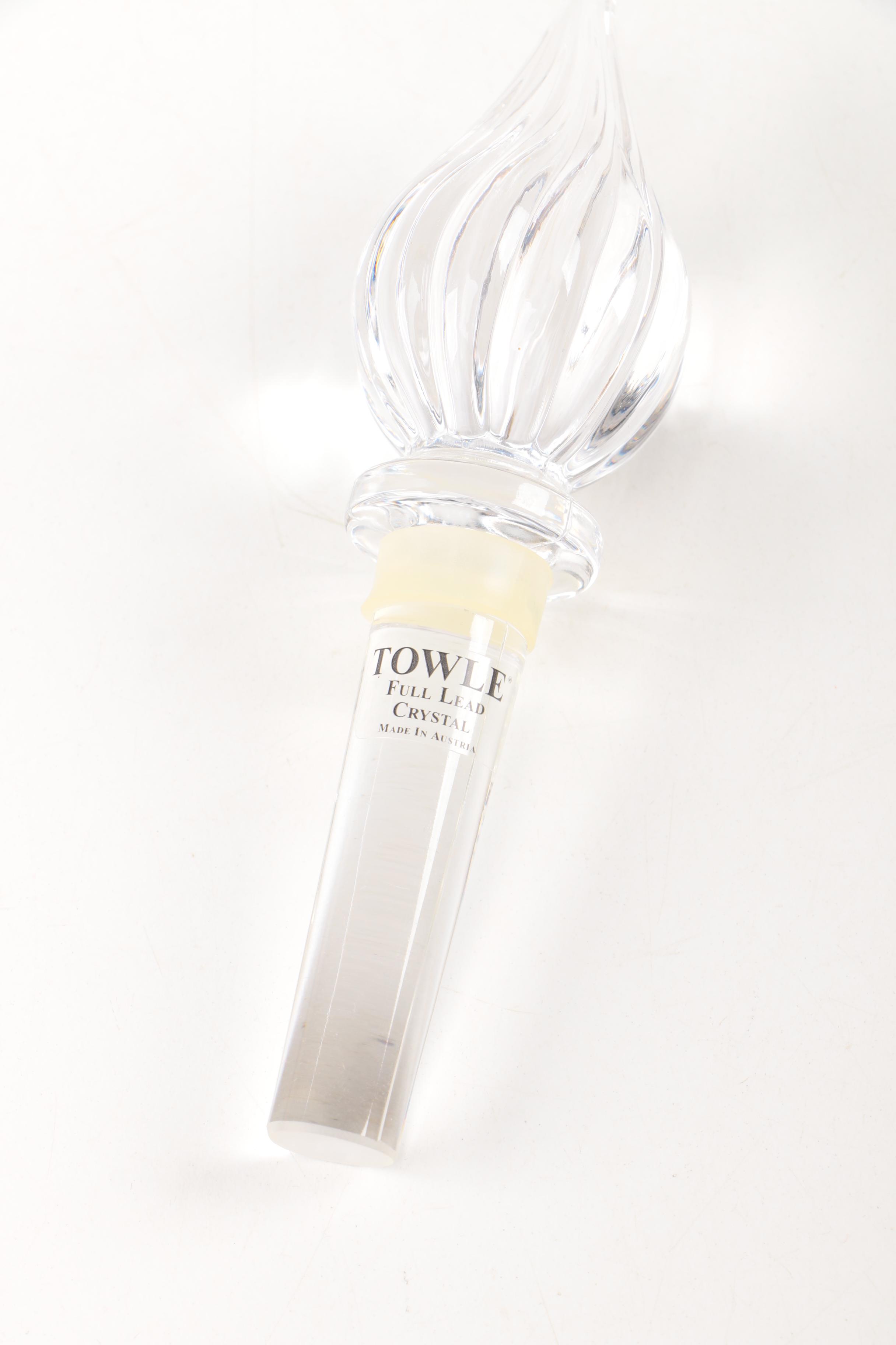 Towle Crystal Decanter