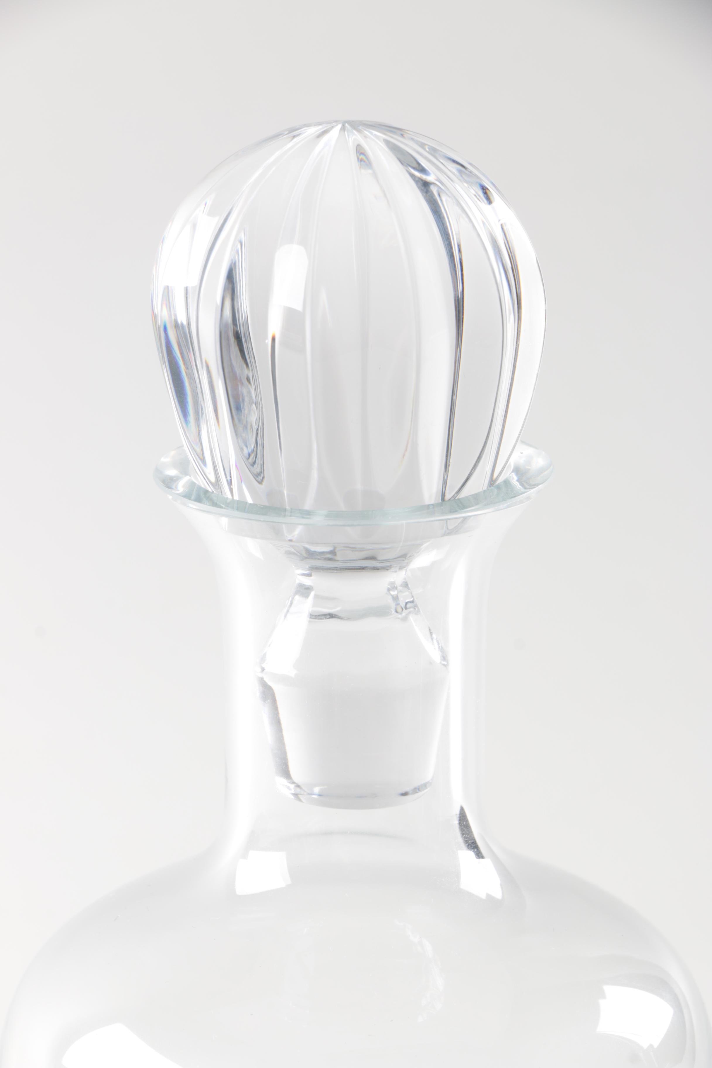 Group of Hand Blown Glass Decanters