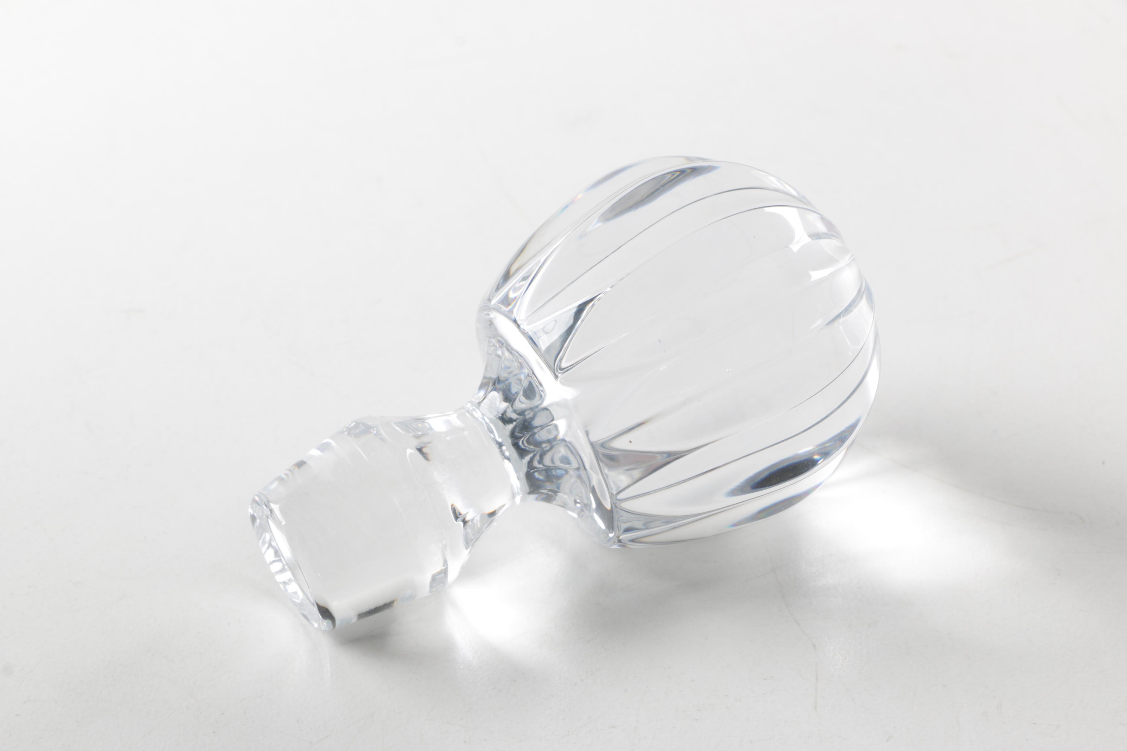 Group of Hand Blown Glass Decanters