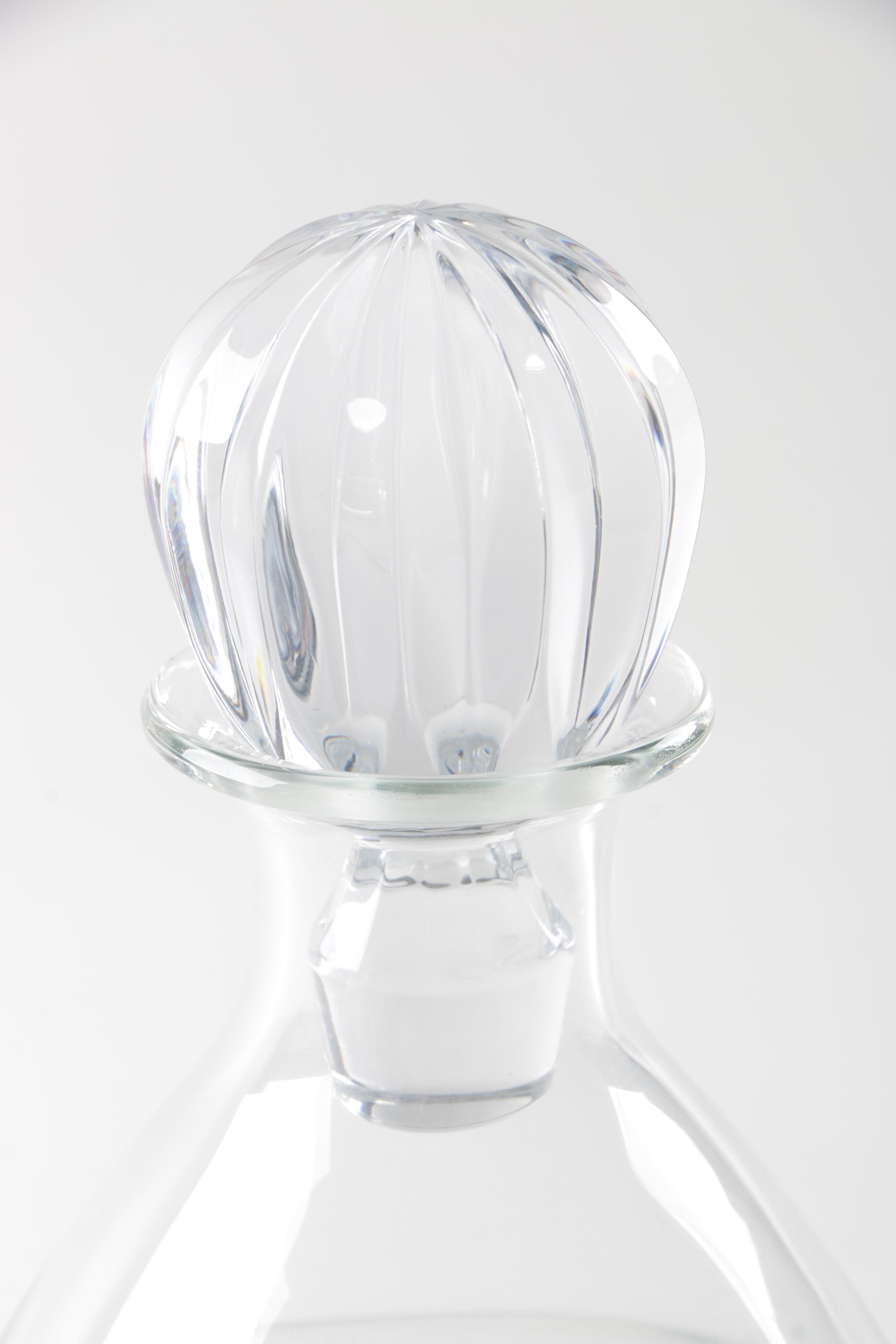 Group of Hand Blown Glass Decanters