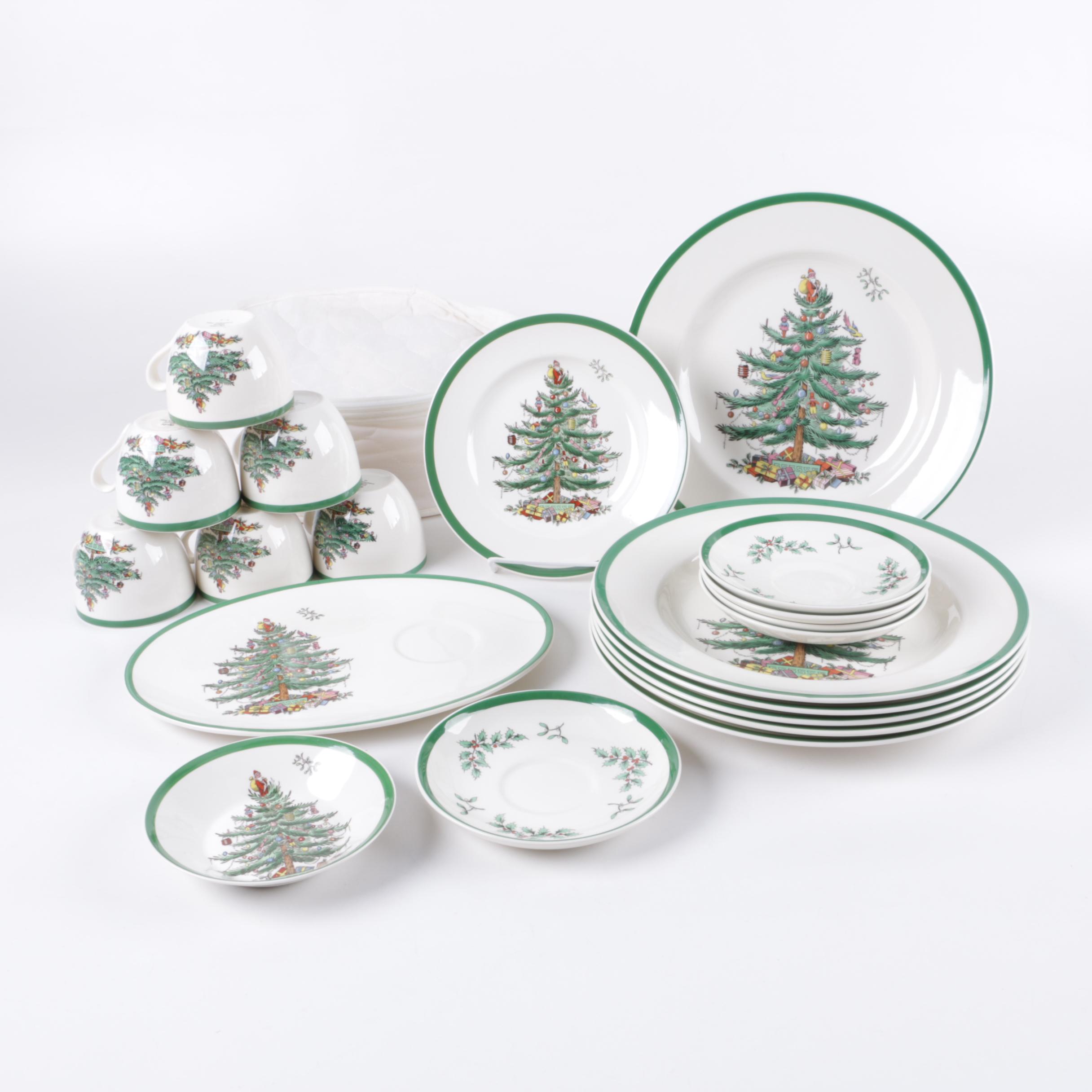 Spode "Christmas Tree" Ceramic Tableware