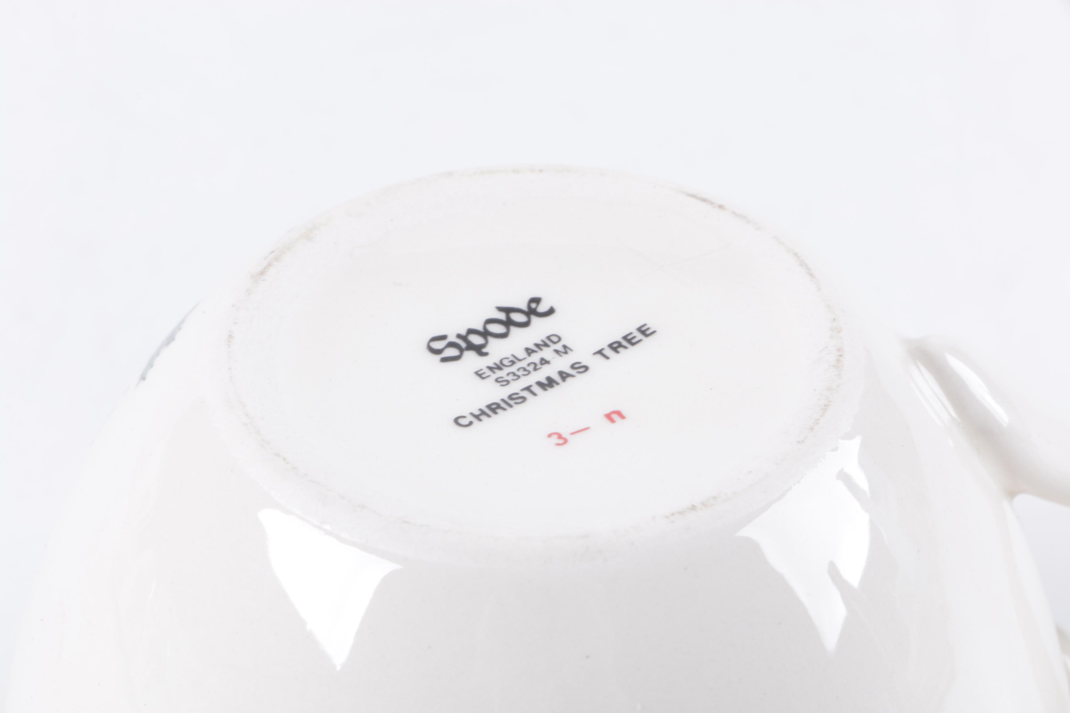 Spode "Christmas Tree" Ceramic Tableware