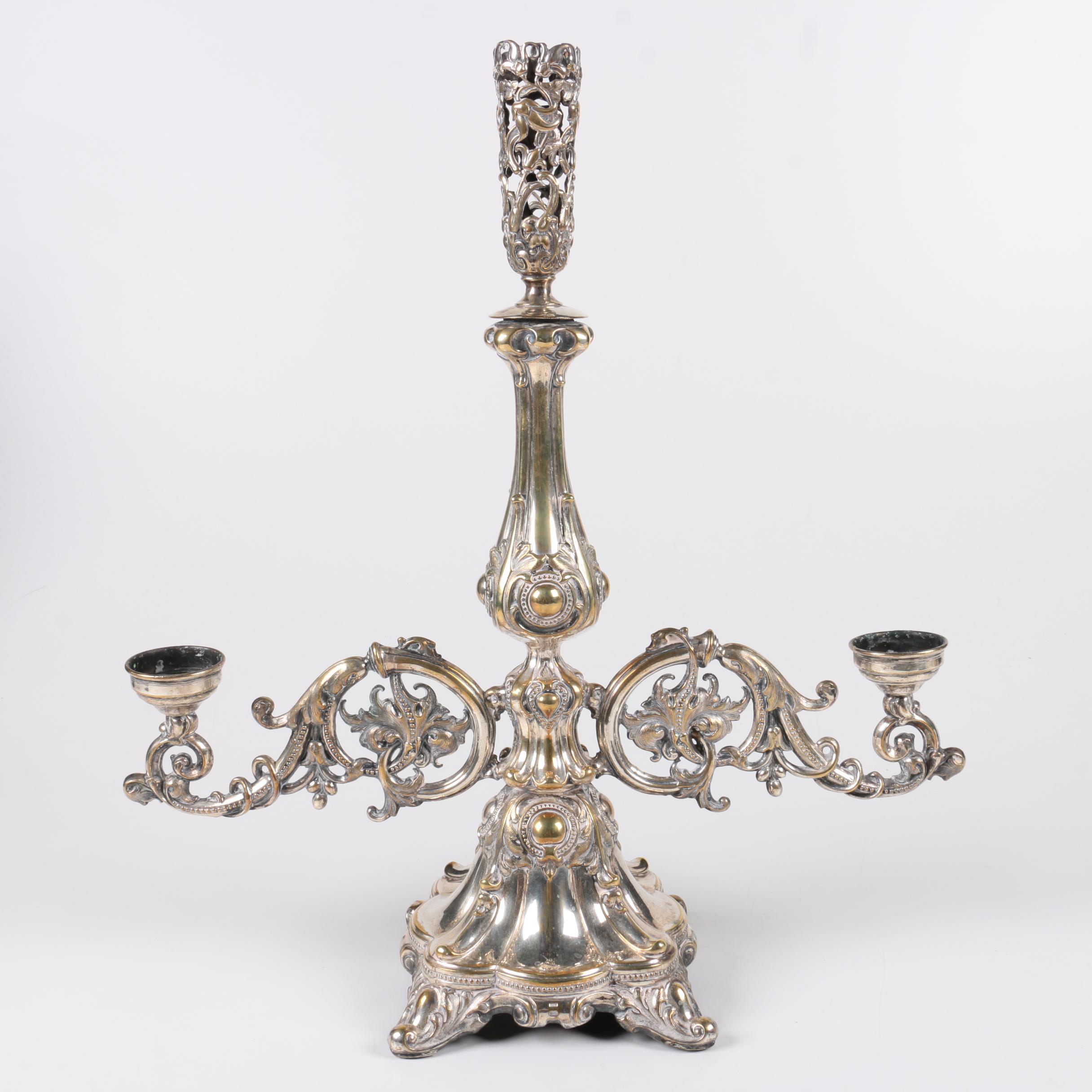 800 Silver Candelabra