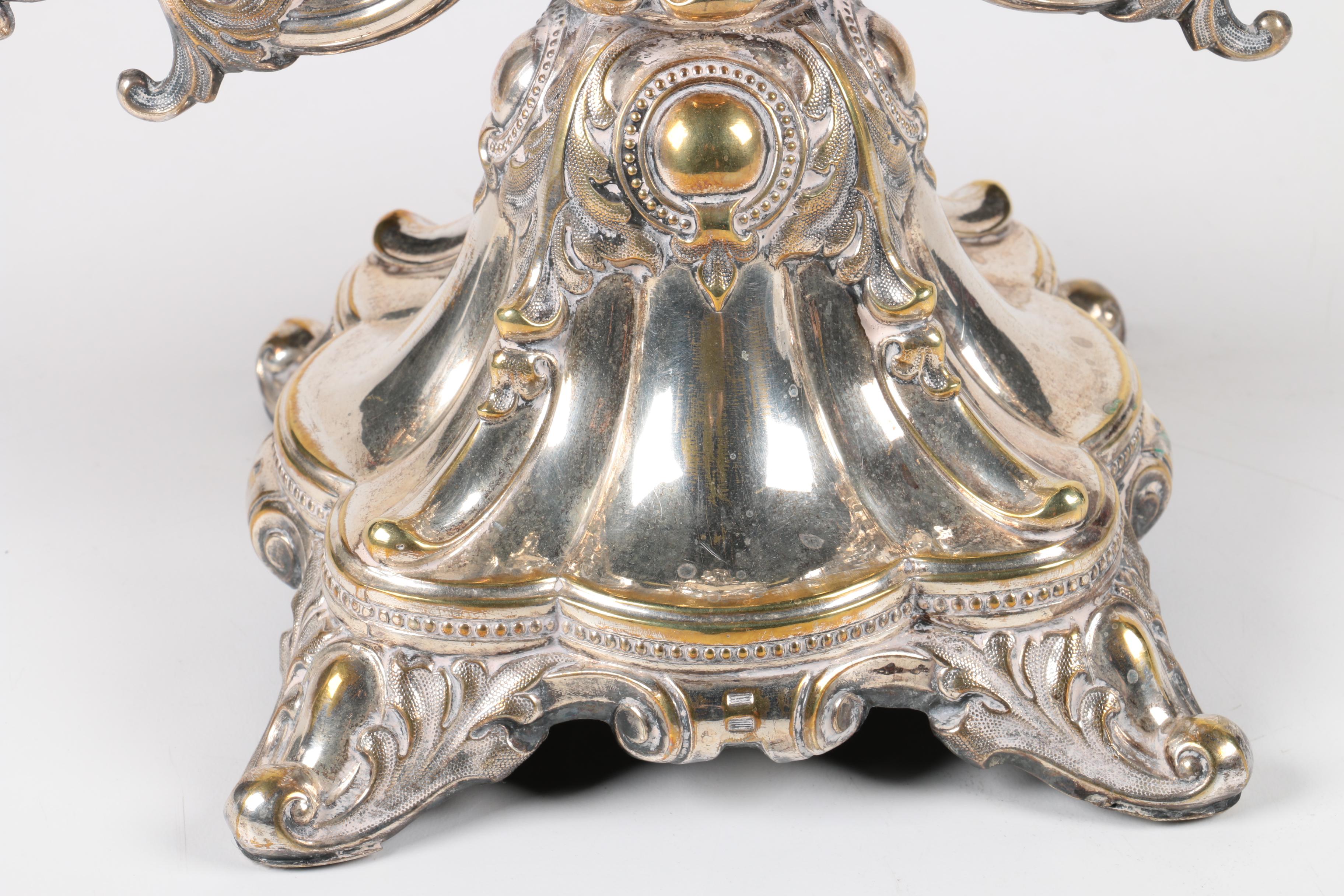 800 Silver Candelabra