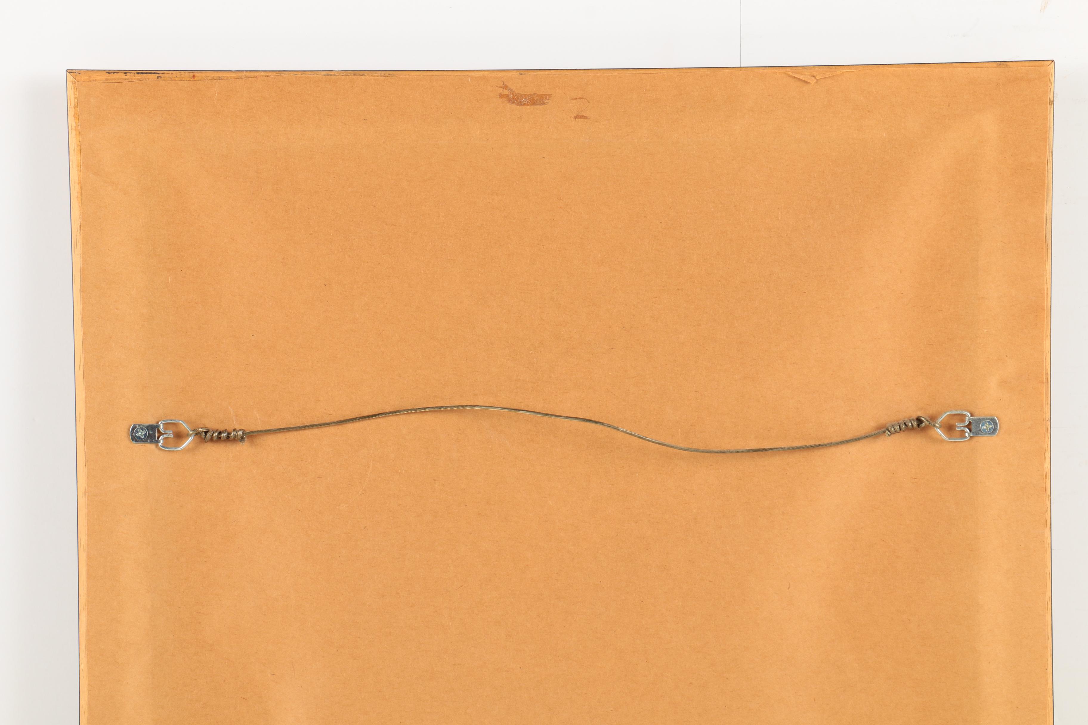 Mel Holston Ink Drawings "Man & Woman" and "Women by the Fence"