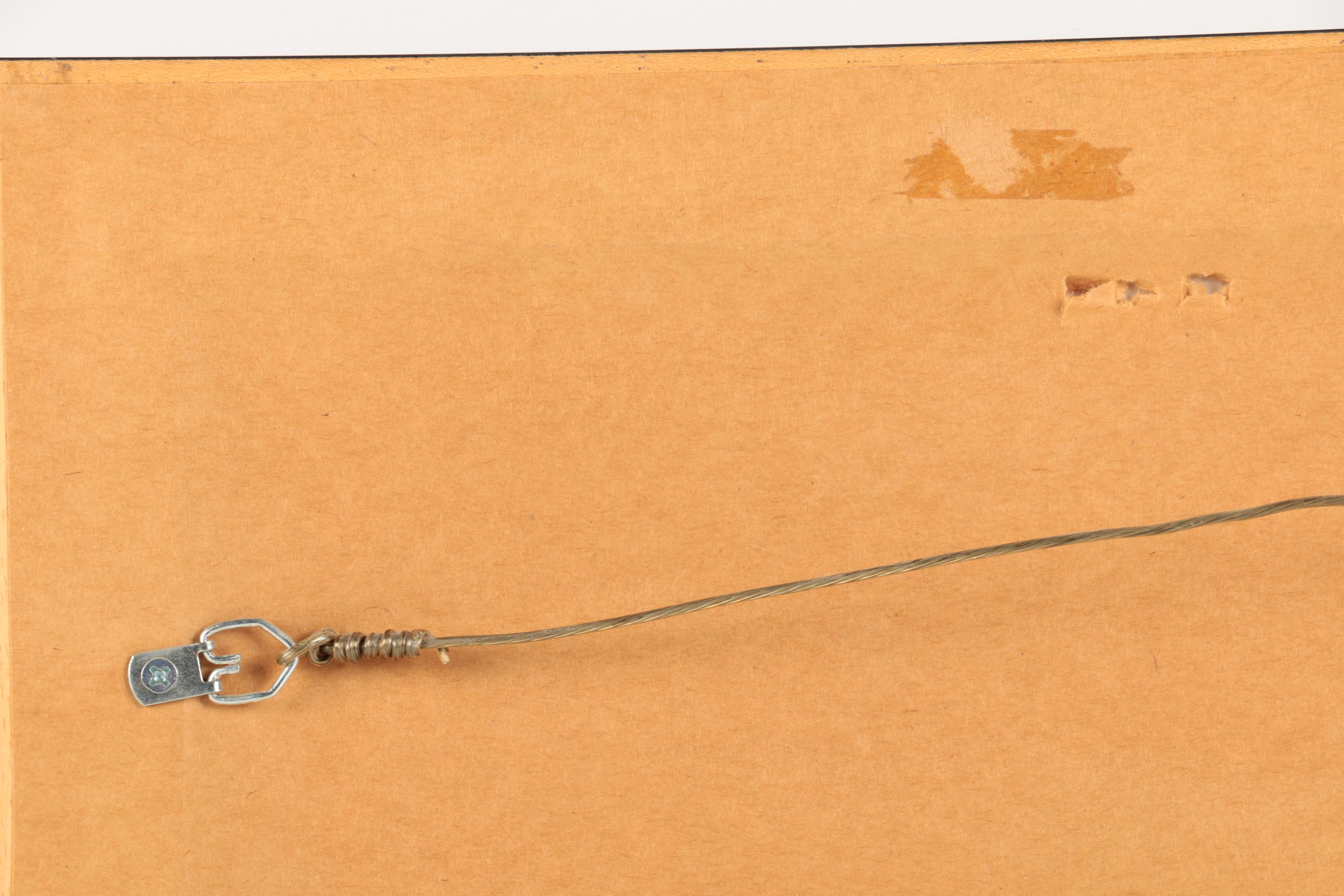 Mel Holston Ink Drawings "Man & Woman" and "Women by the Fence"