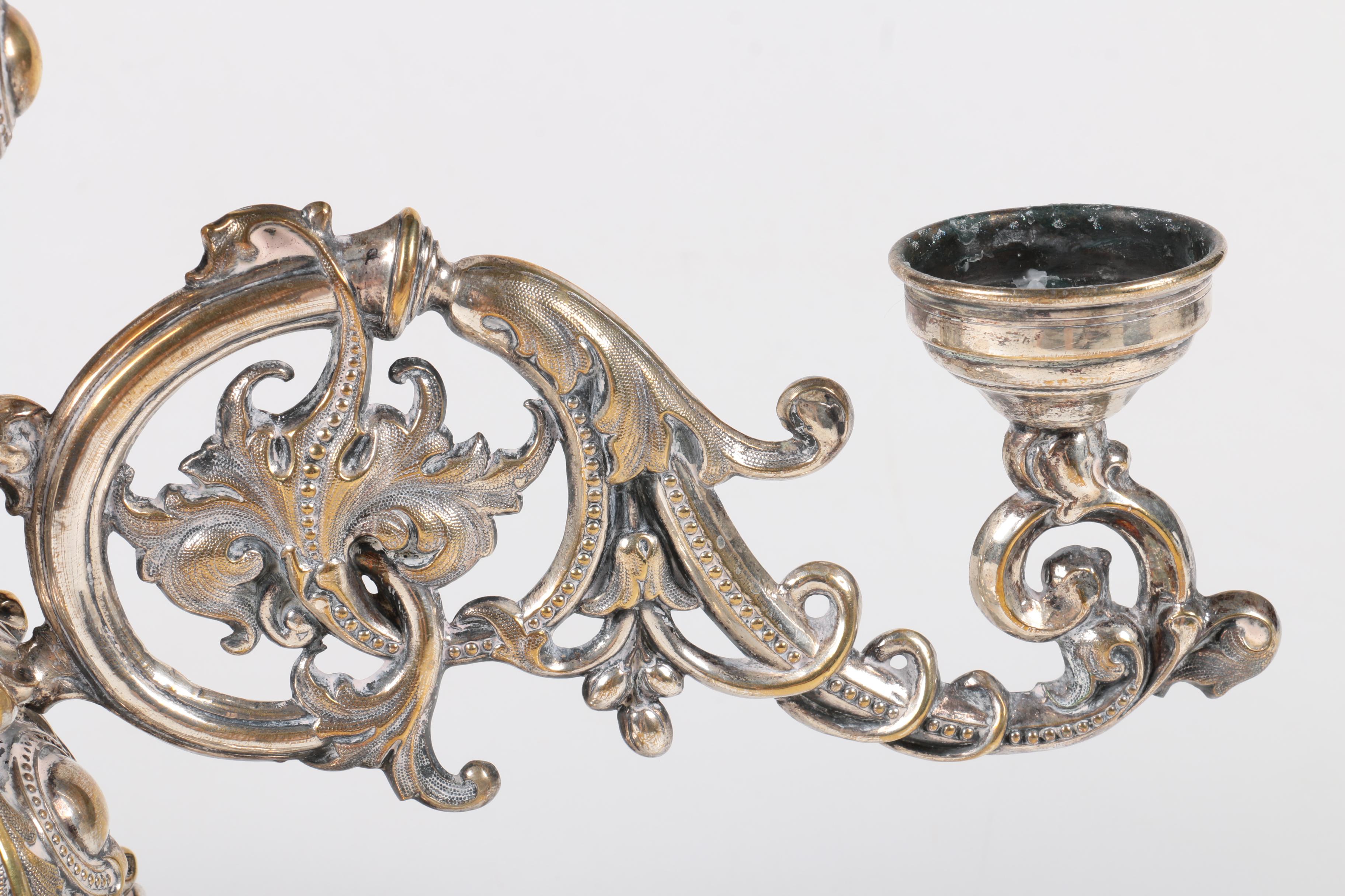 800 Silver Candelabra