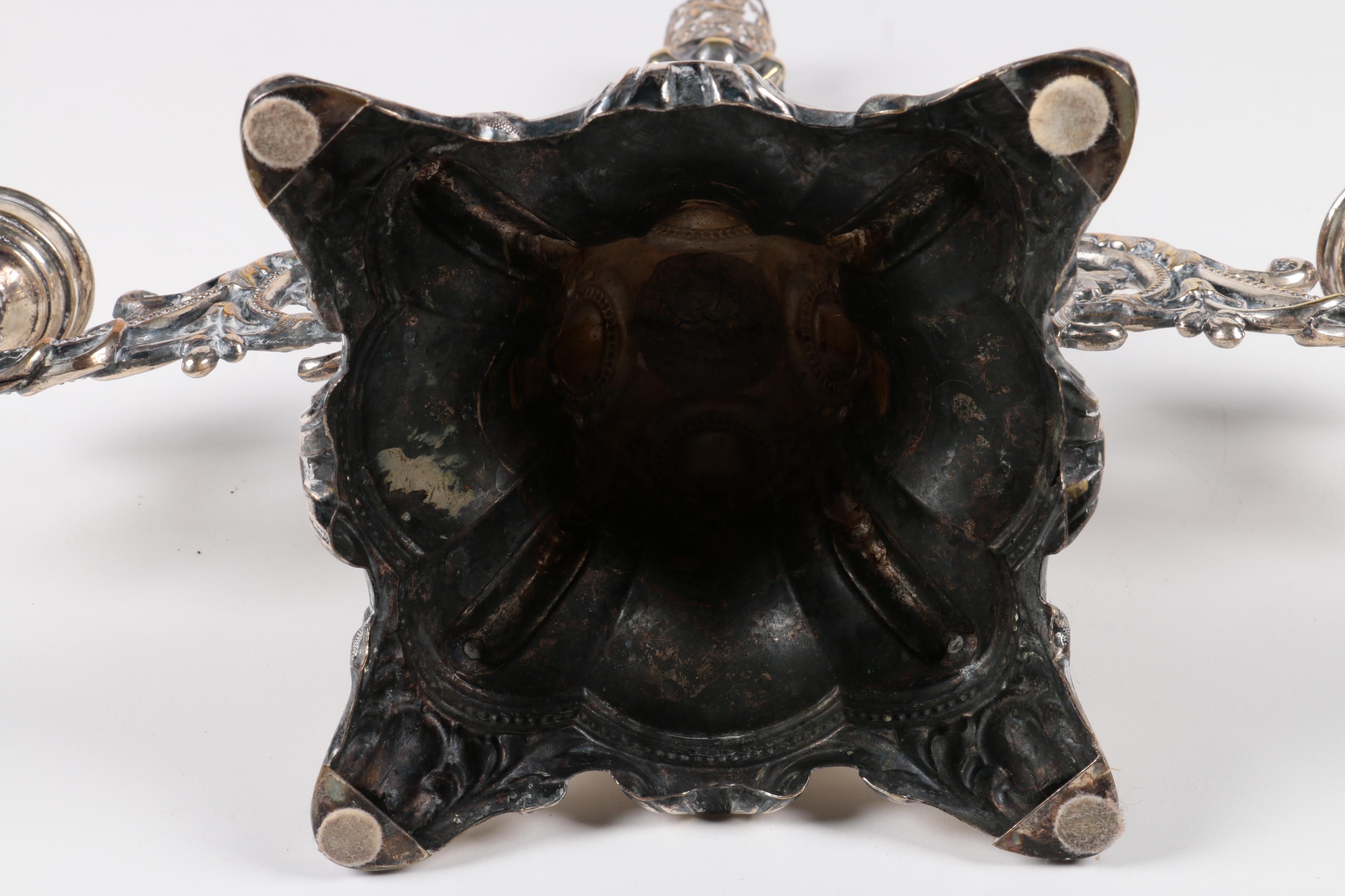 800 Silver Candelabra