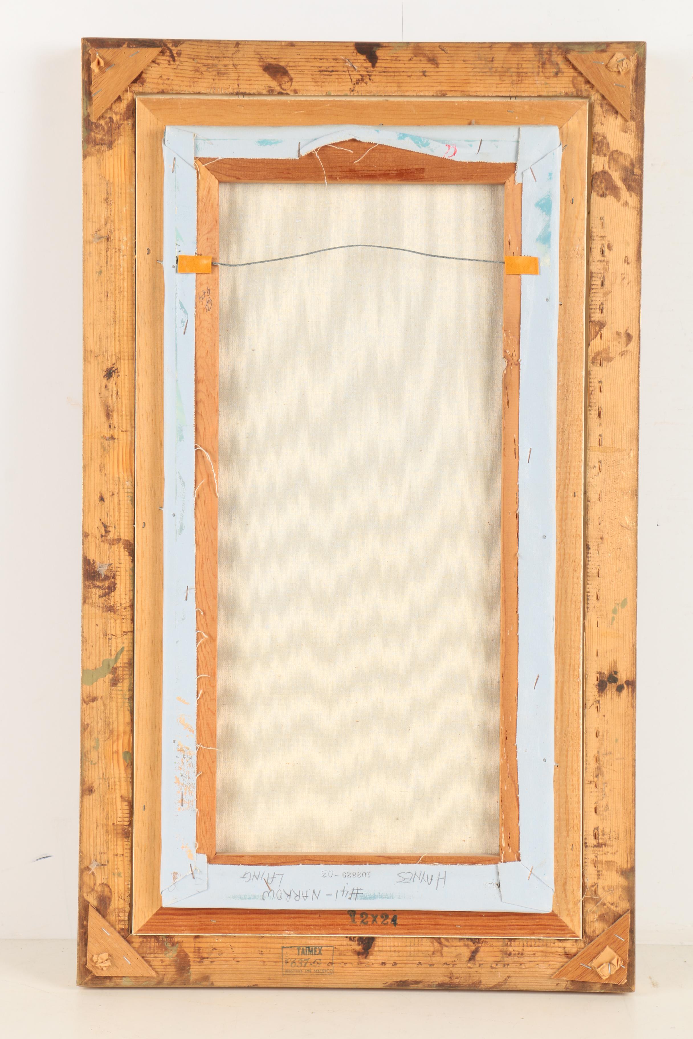 Crespo Oil Painting of a Small Village