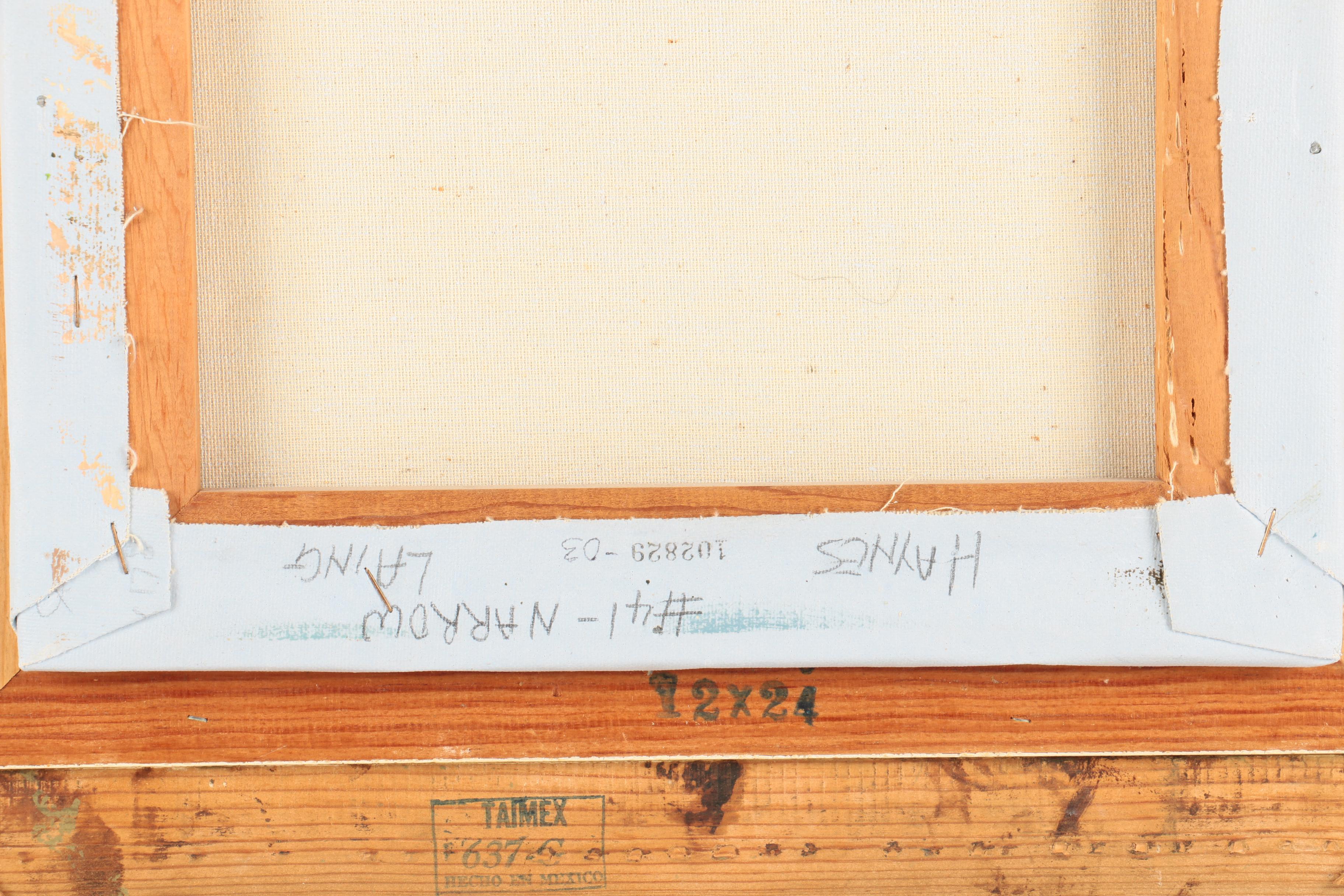 Crespo Oil Painting of a Small Village