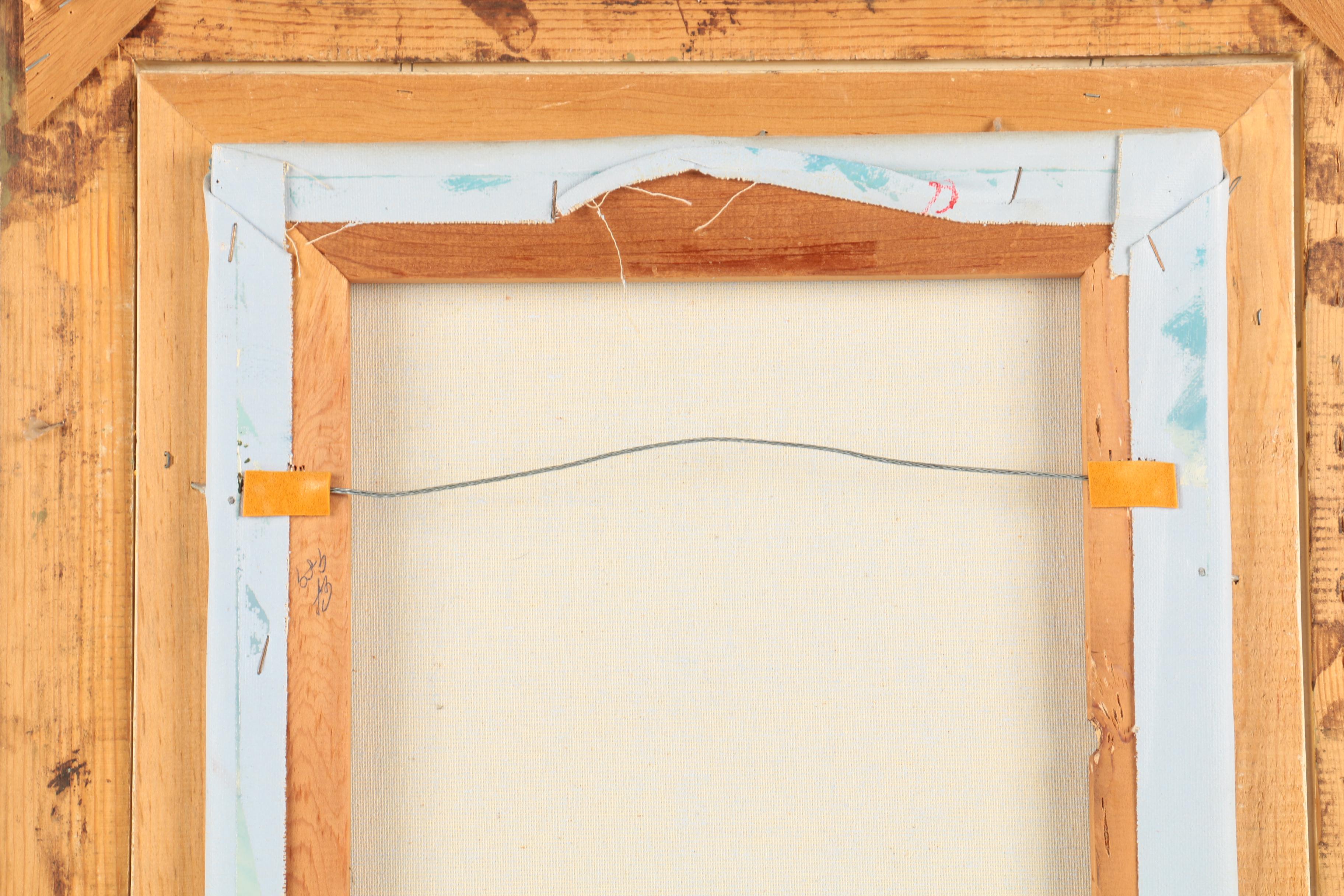 Crespo Oil Painting of a Small Village