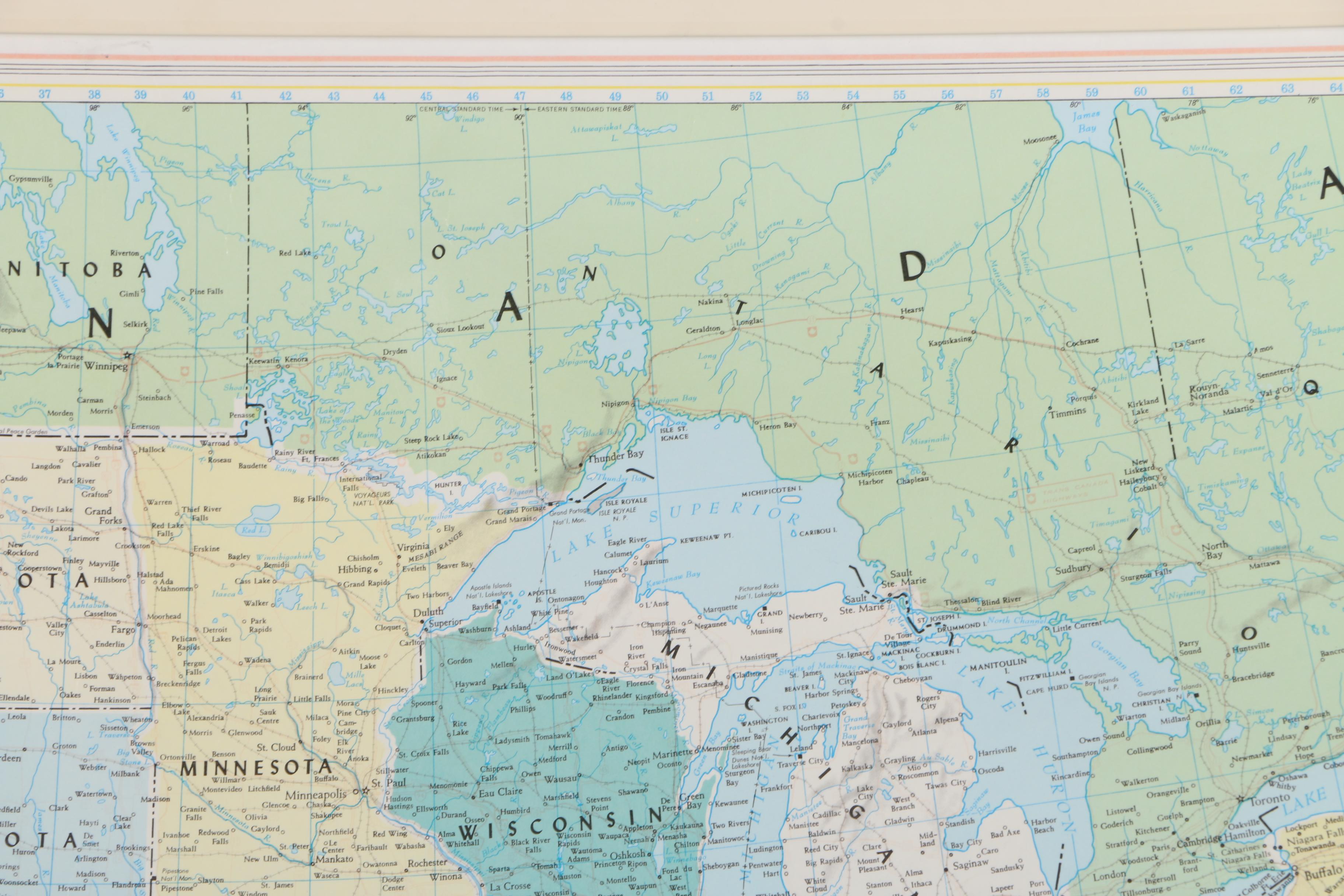 Pair of Rand McNally Maps