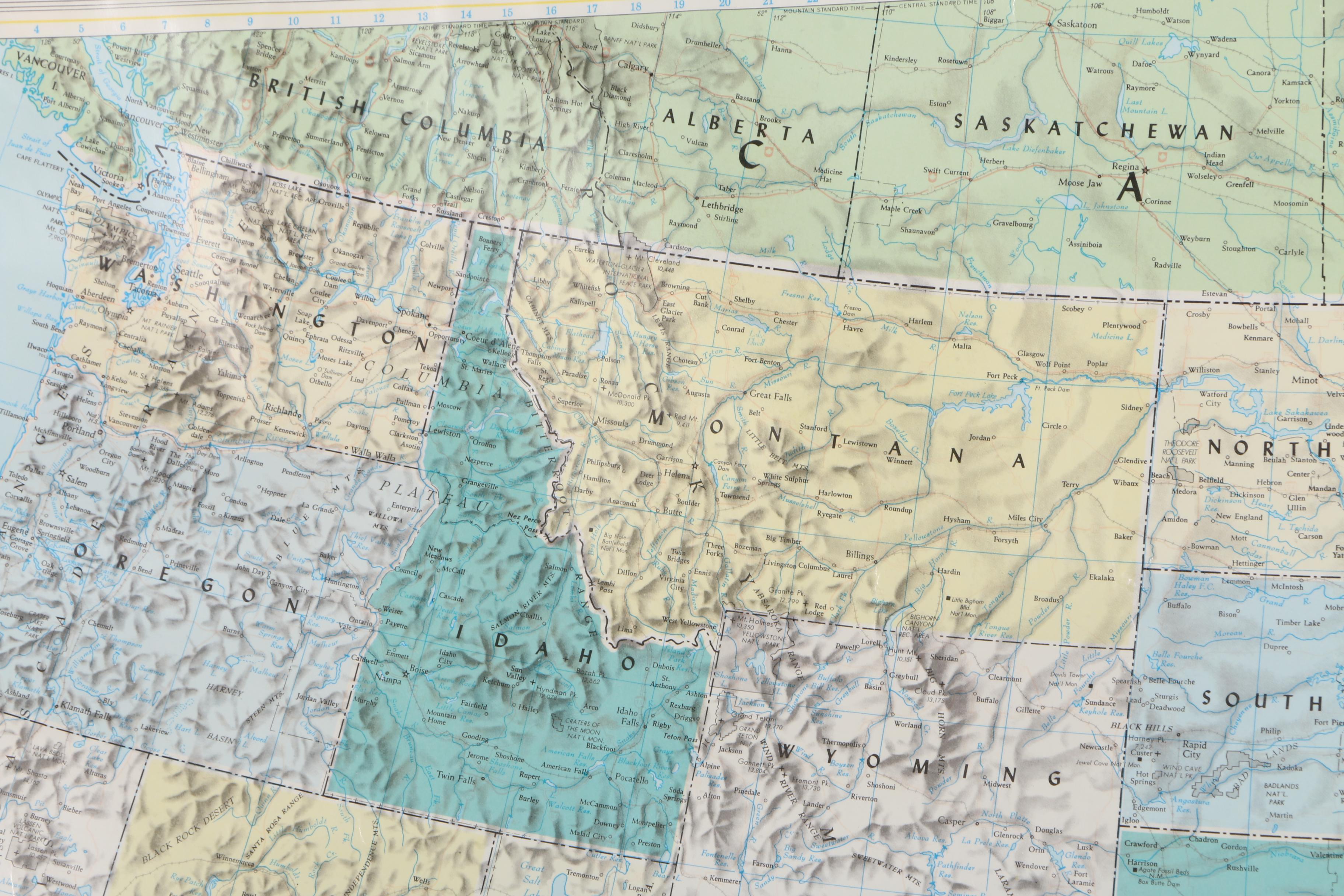 Pair of Rand McNally Maps