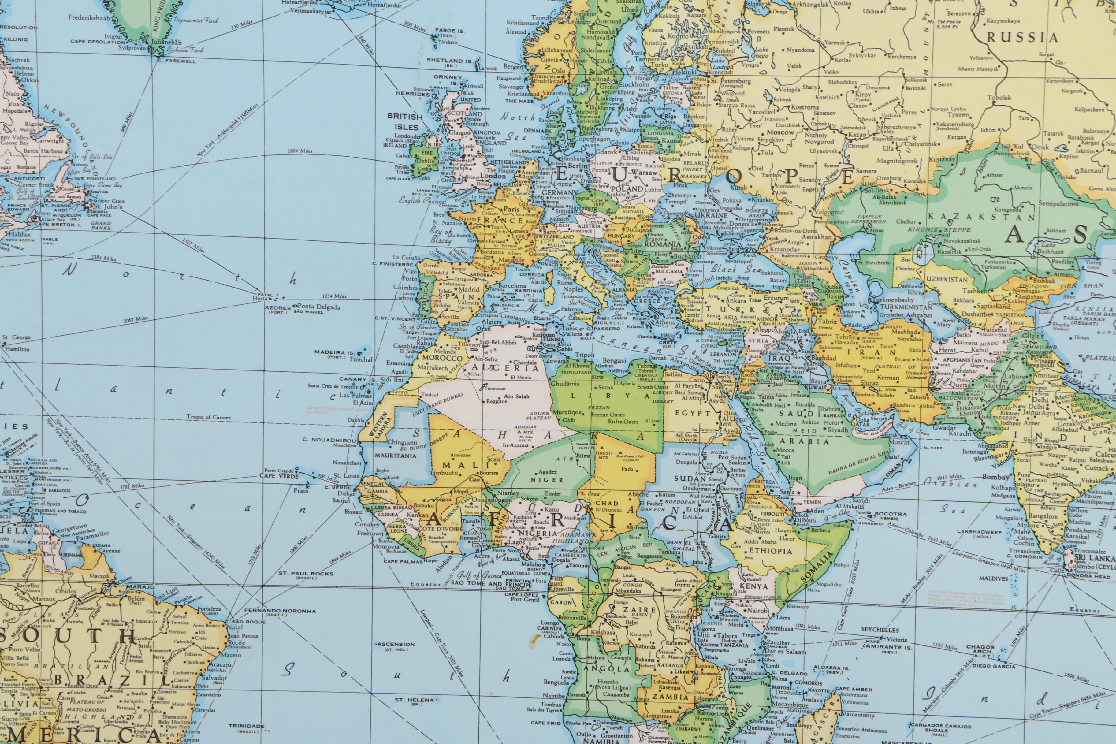 Pair of Rand McNally Maps