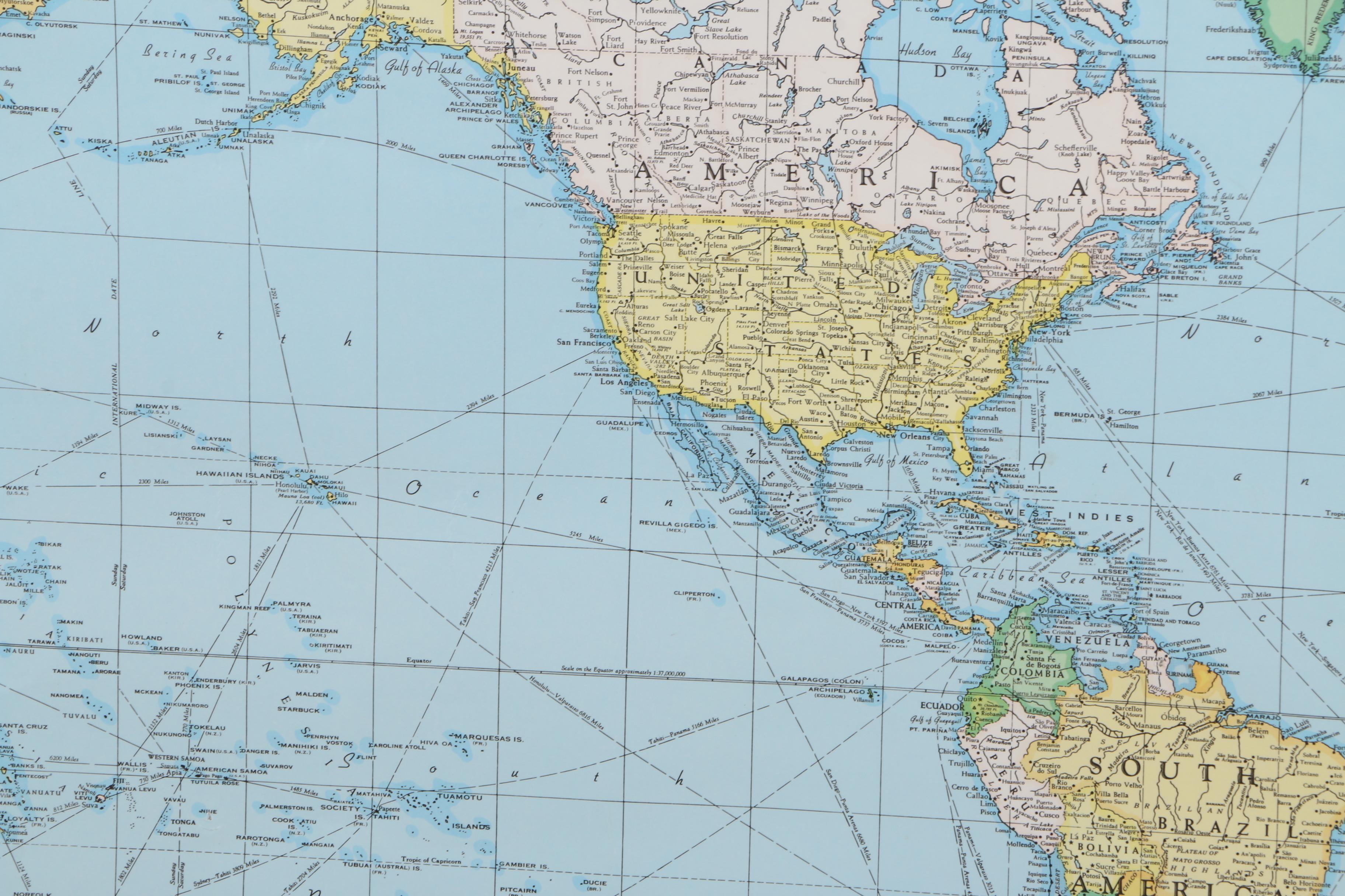 Pair of Rand McNally Maps