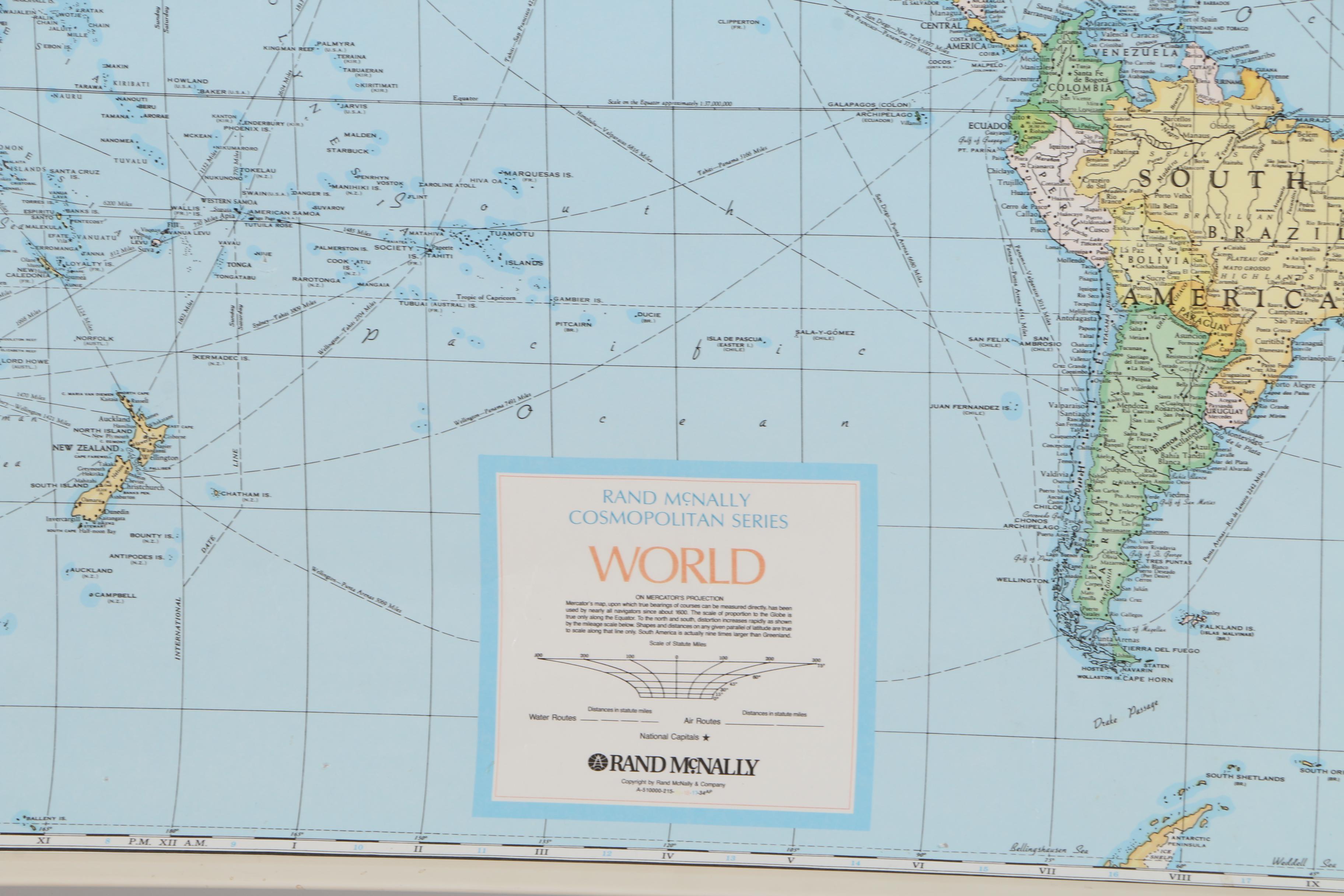Pair of Rand McNally Maps