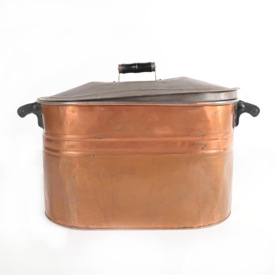 Copper and Tin Boiler Tub