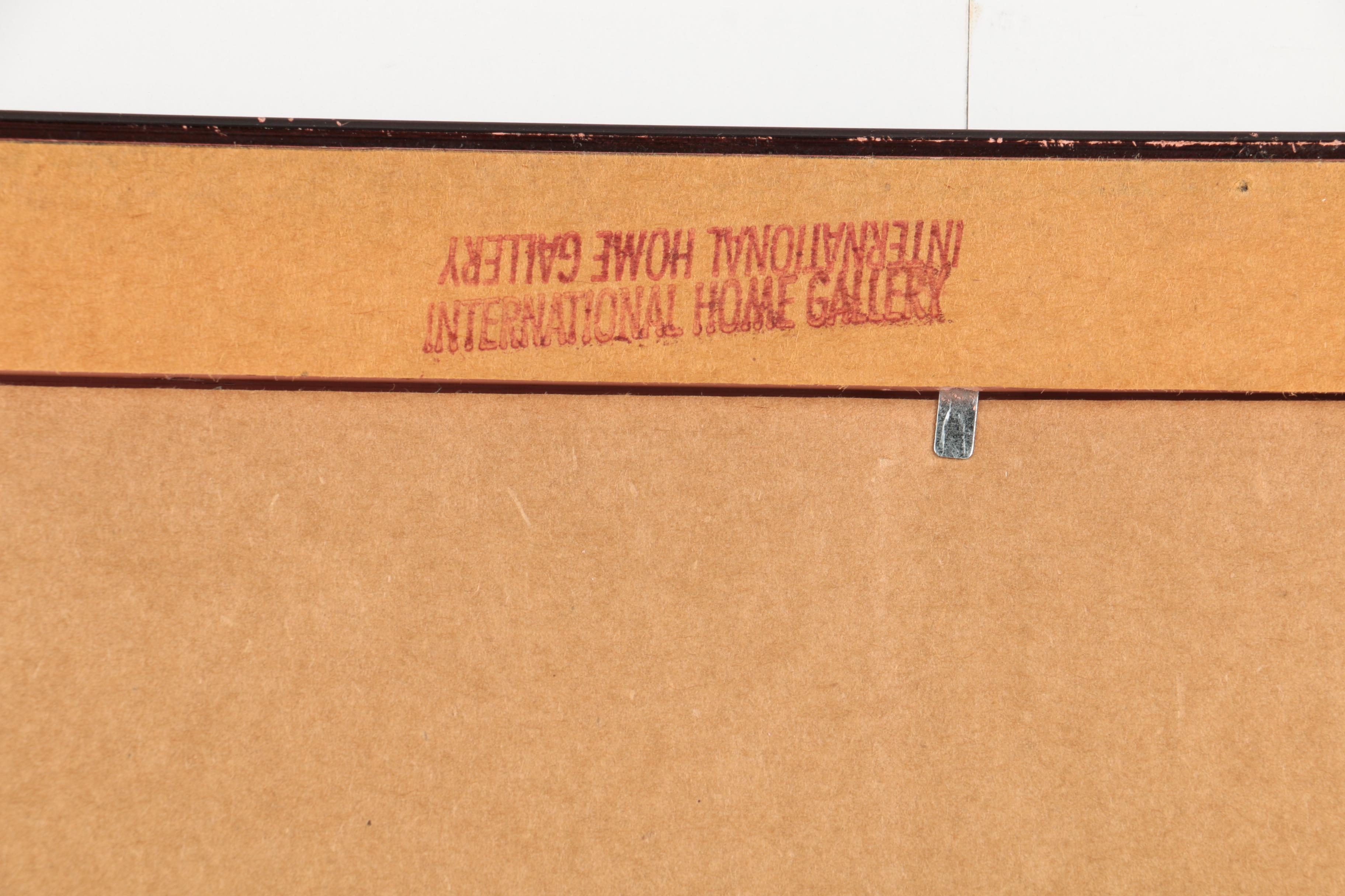 Offset Lithograph on Paper After David Moore "Country House"