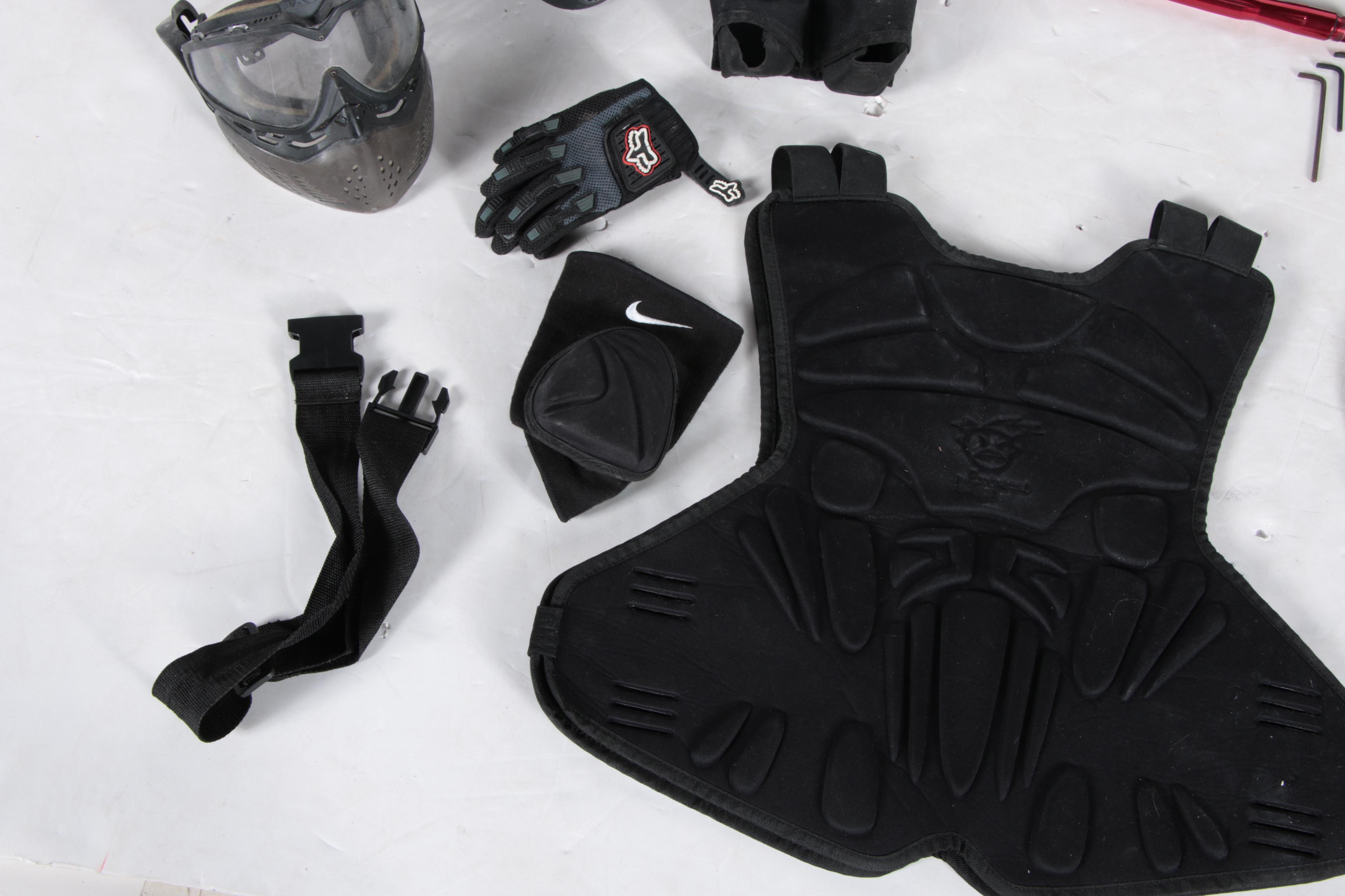 Assorted Paintball Gear