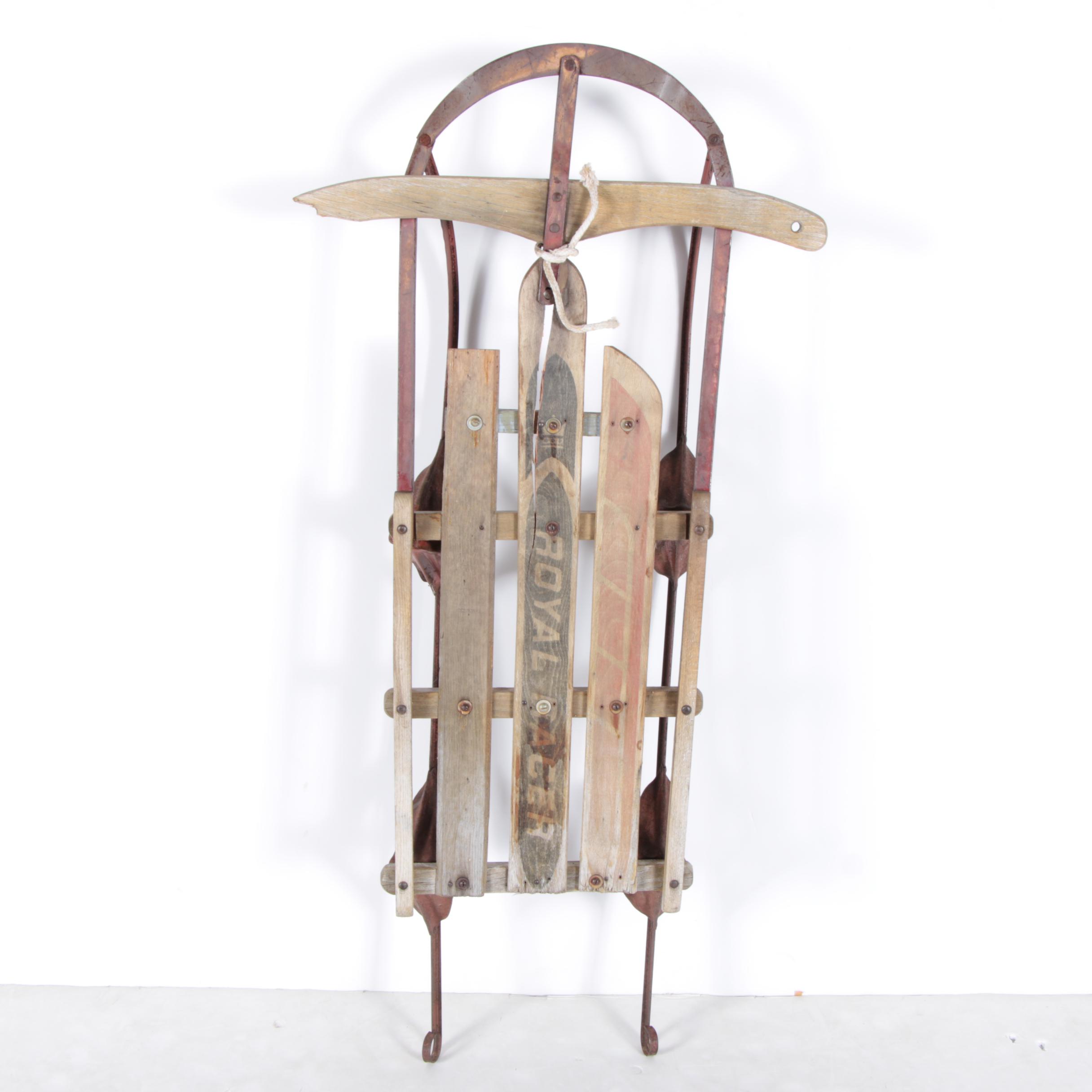 Vintage Royal Racer Sled