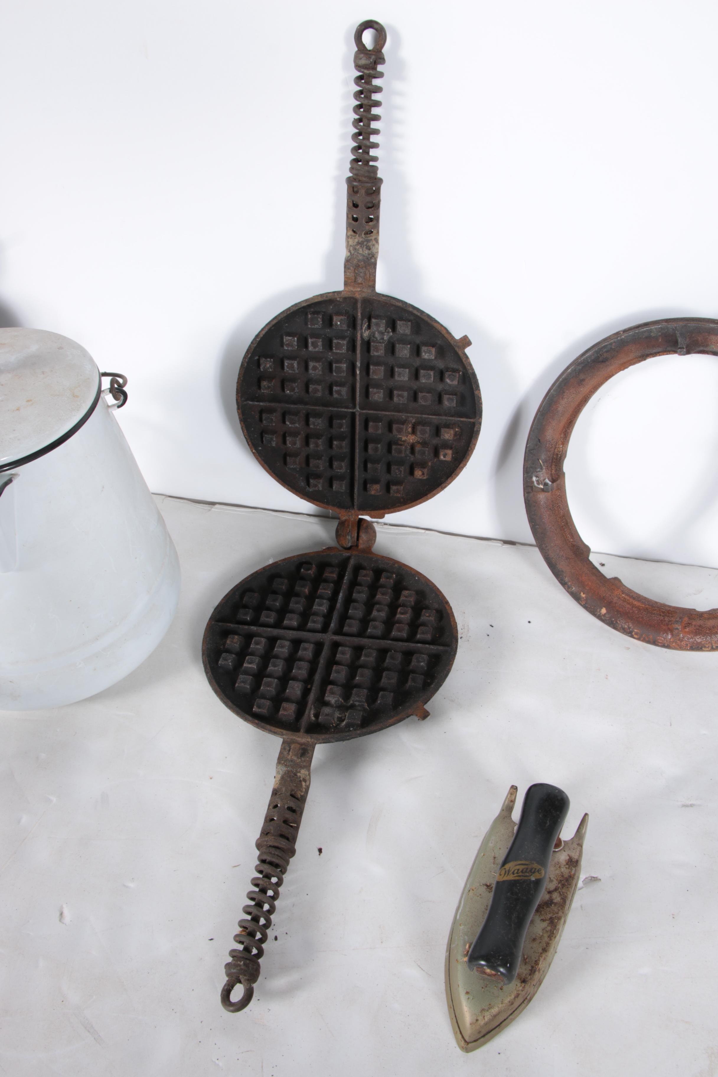 Assortment of Vintage Kitchen Utensils