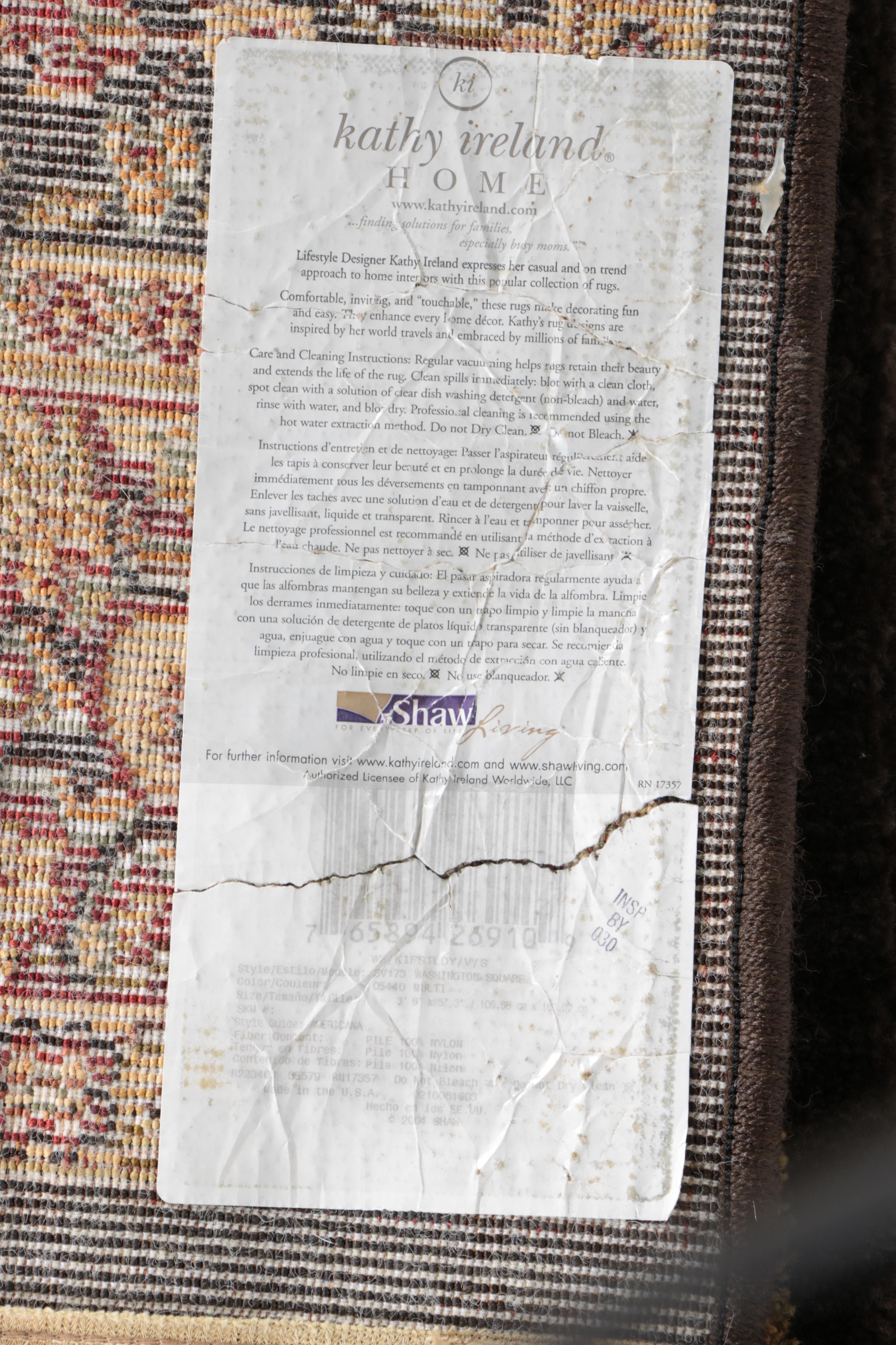 Machine Made Shaw Living "Washington Square" Area Rug