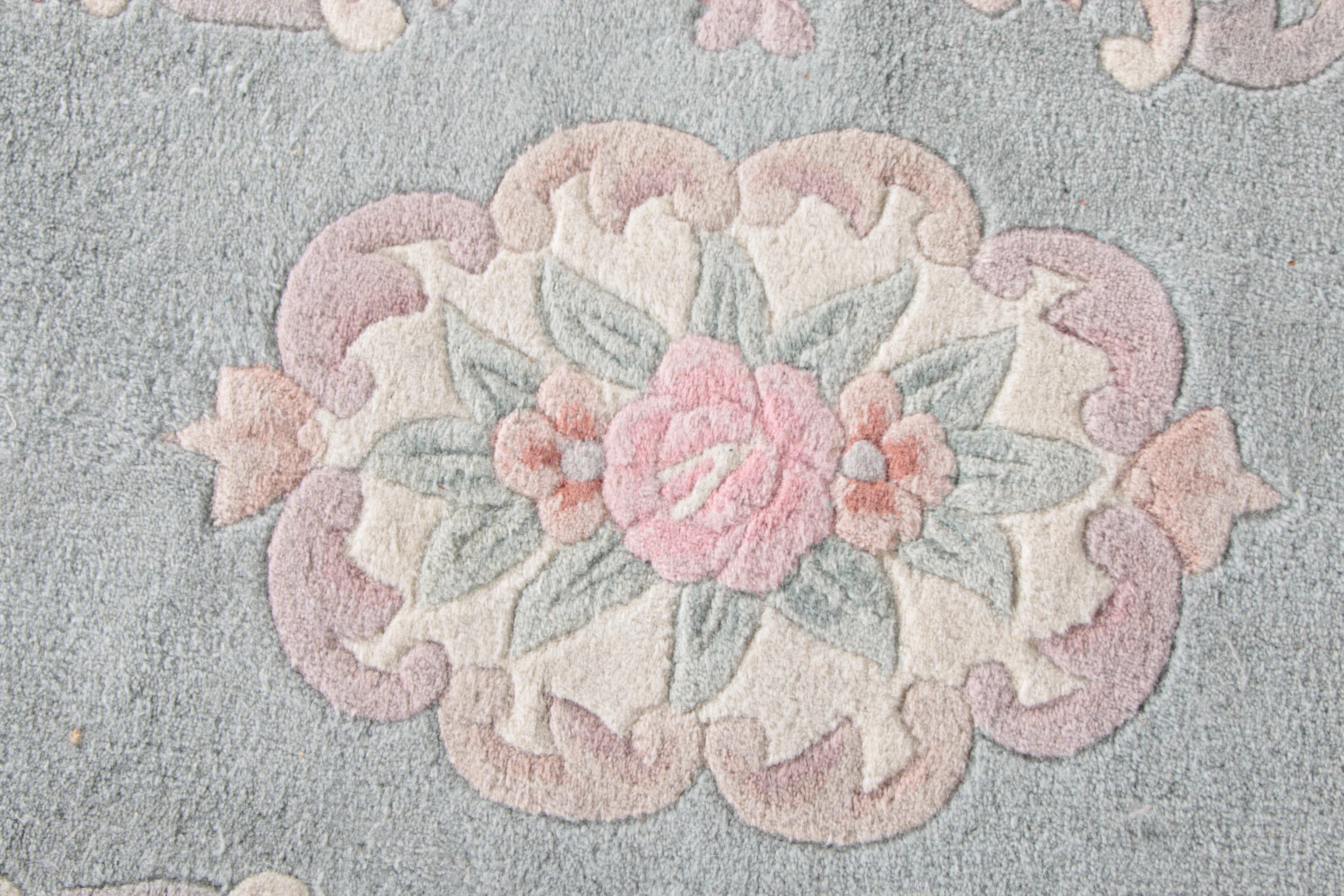 Chinese Aubusson Style Area Rug